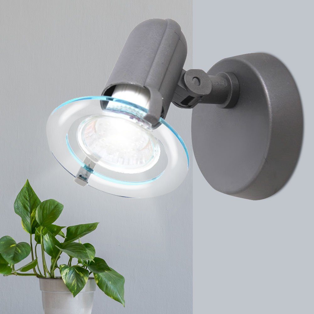 Briloner Leuchten LED LED Wand Watt 3 Leuchtmittel Strahler beweglich inklusive, Spot Design Leuchte Lampe Wandleuchte, Warmweiß