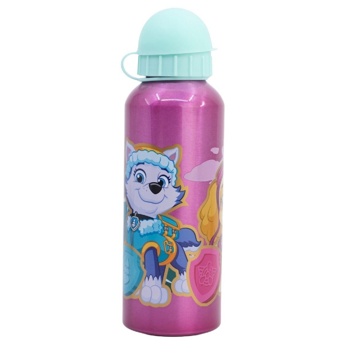 PAW PATROL Trinkflasche Paw Patrol Trinkflasche Aluminium, 530ml, mit Sicherheitsverschluss