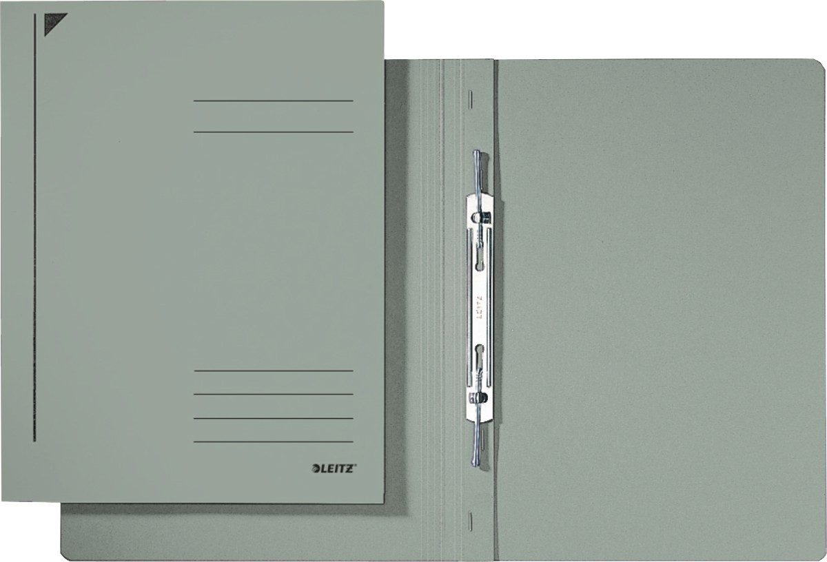 LEITZ Hefter Spiralhefter A4 Karton kaufm. Heftung grau