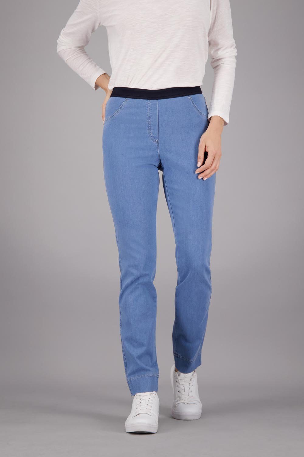 Atelier GARDEUR Slim-fit-Jeans Atelier GARDEUR CELIN760-670621 blau