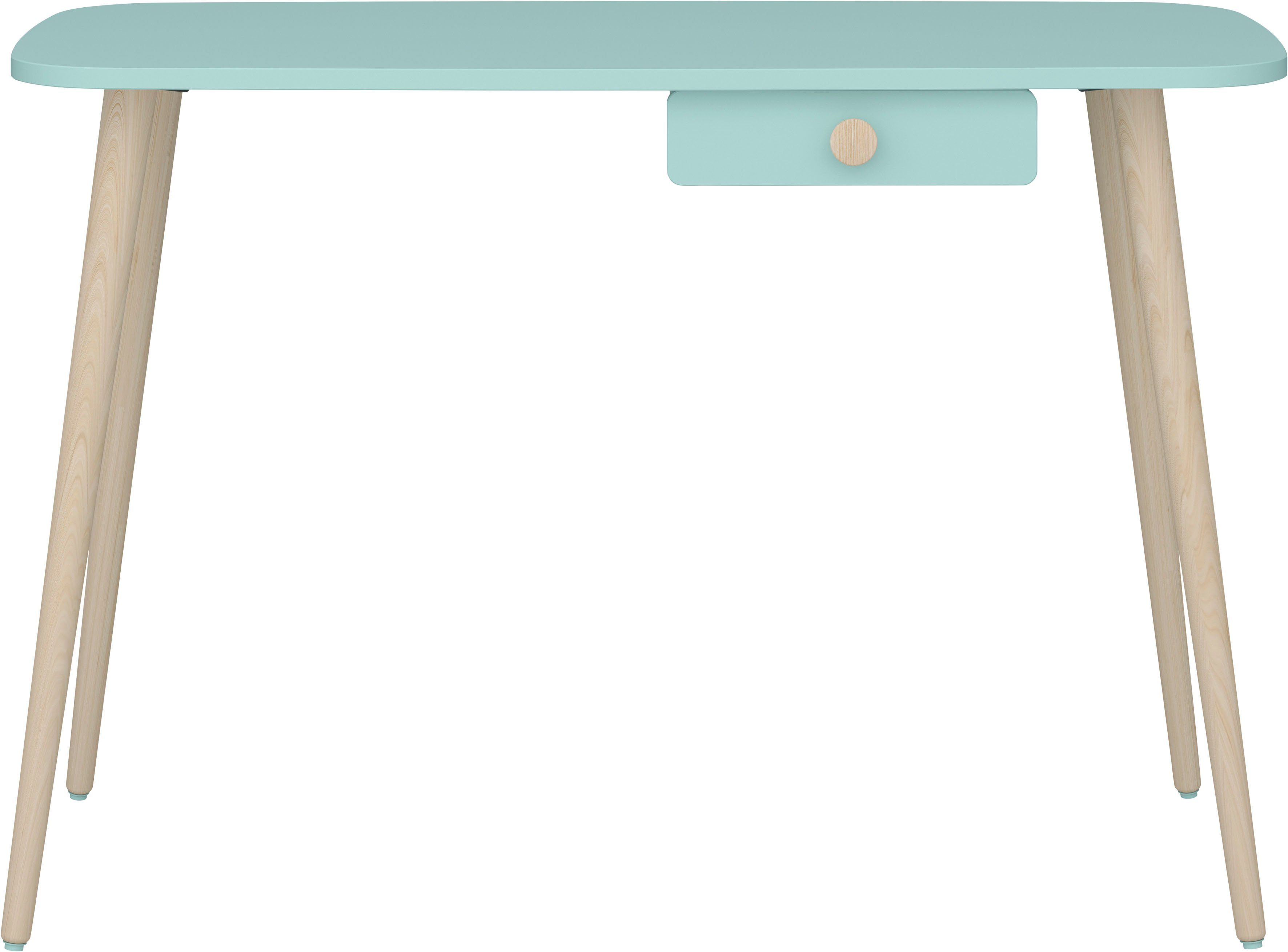 Design Schreibtisch Cool skandinavischem | andas Kinder- Mint in Gaia, Jugendzimmer Mint Cool und