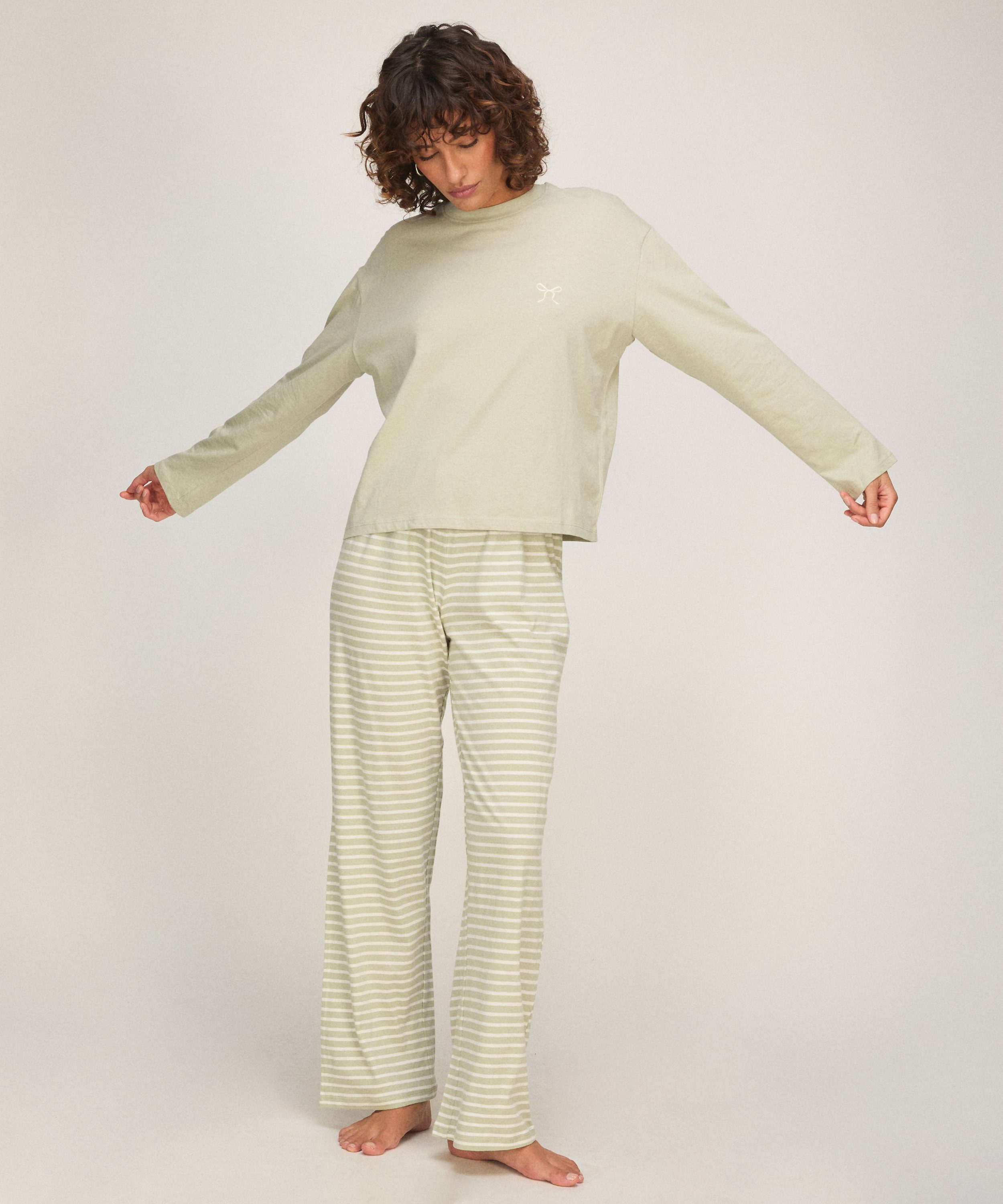 Hunkemöller Pyjama Pyjamaset Baumwolljersey