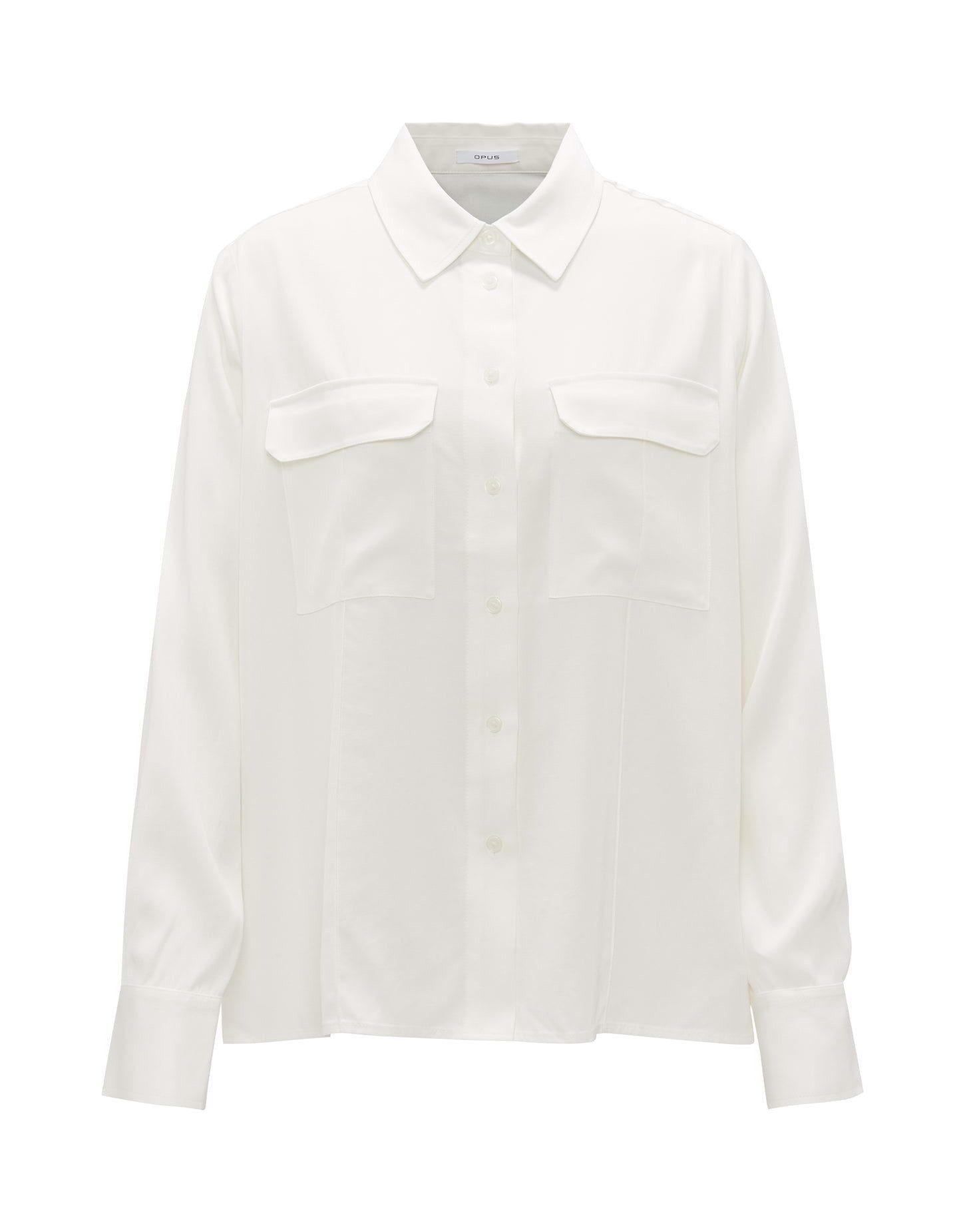 OPUS Hemdbluse Hemdbluse FLARA Loose aus schimmernder Viskose günstig online kaufen