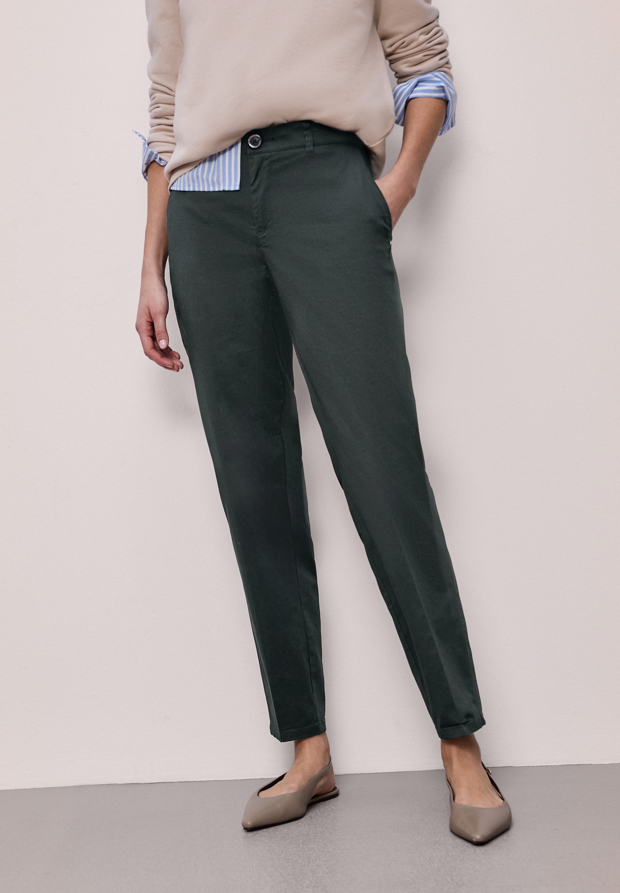 STREET ONE Chinohose soft