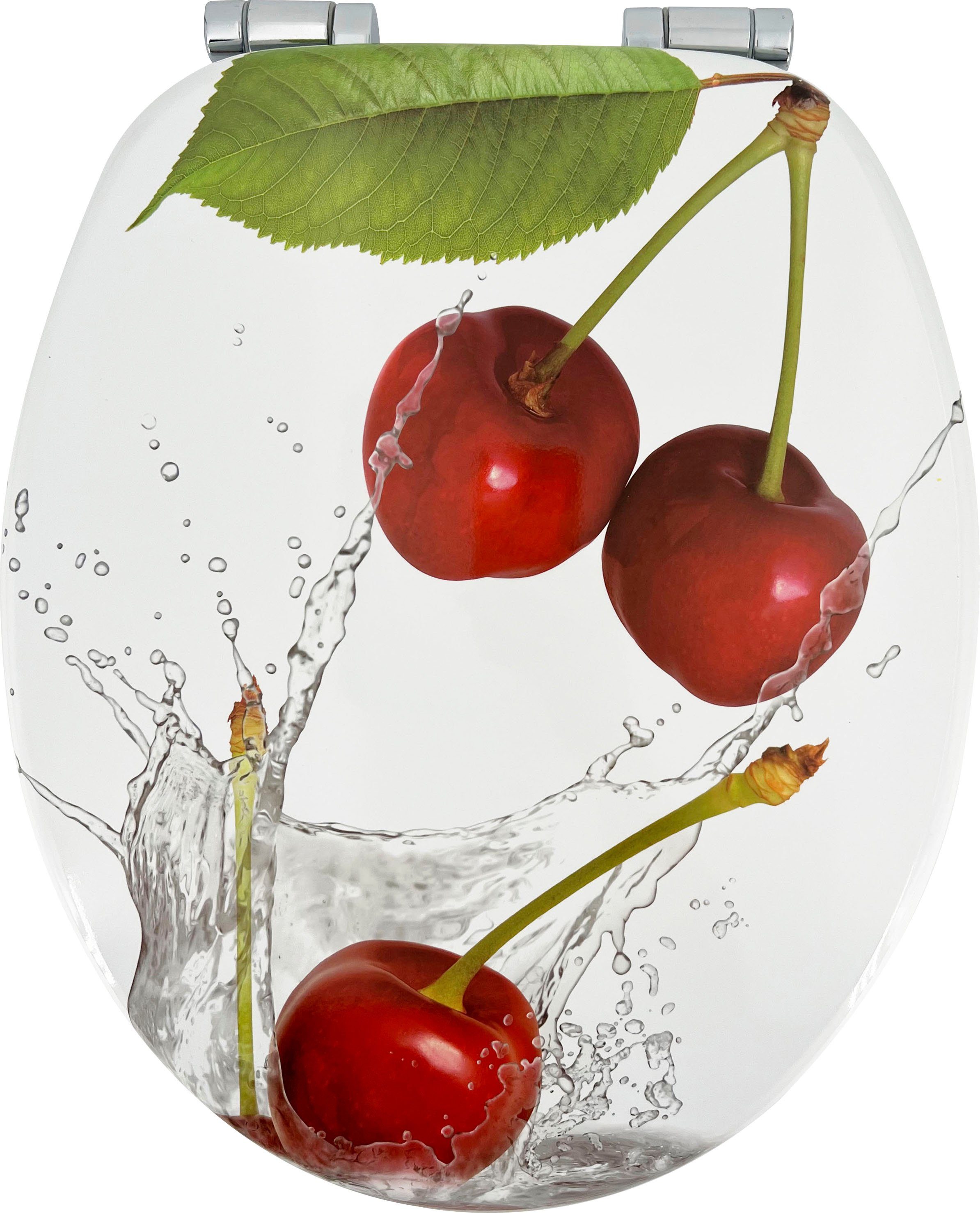 ADOB WC-Sitz Kirsche, Absenkautomatik, sehr stabil