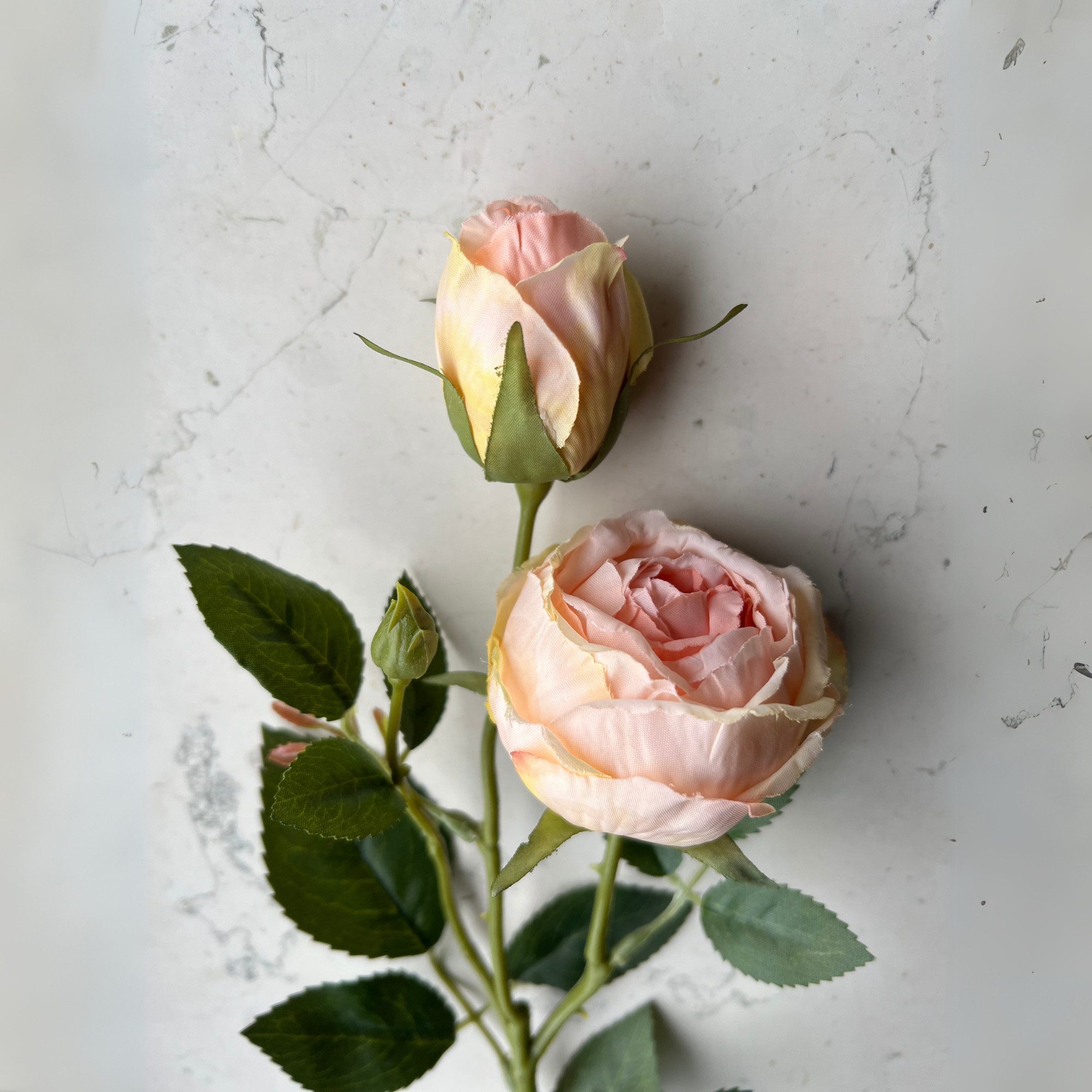 Kunstblumenstrauß Künstliche Rosen 3er Set 55cm. günstig online kaufen