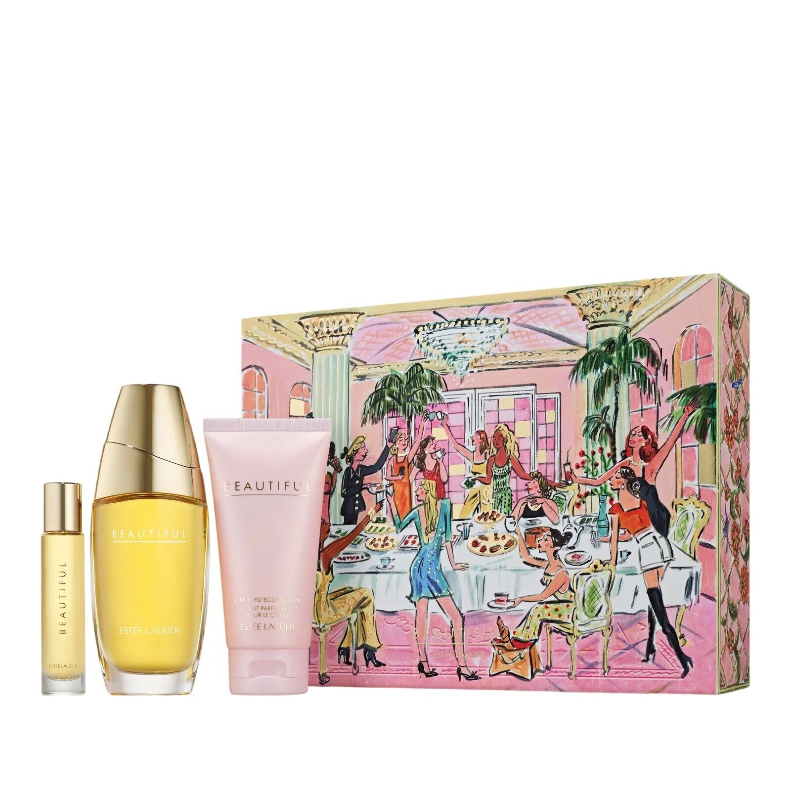 ESTÉE LAUDER Duft-Set Estée Lauder Beautiful Gift Set 75ml EdP + 10ml EdP + 75m