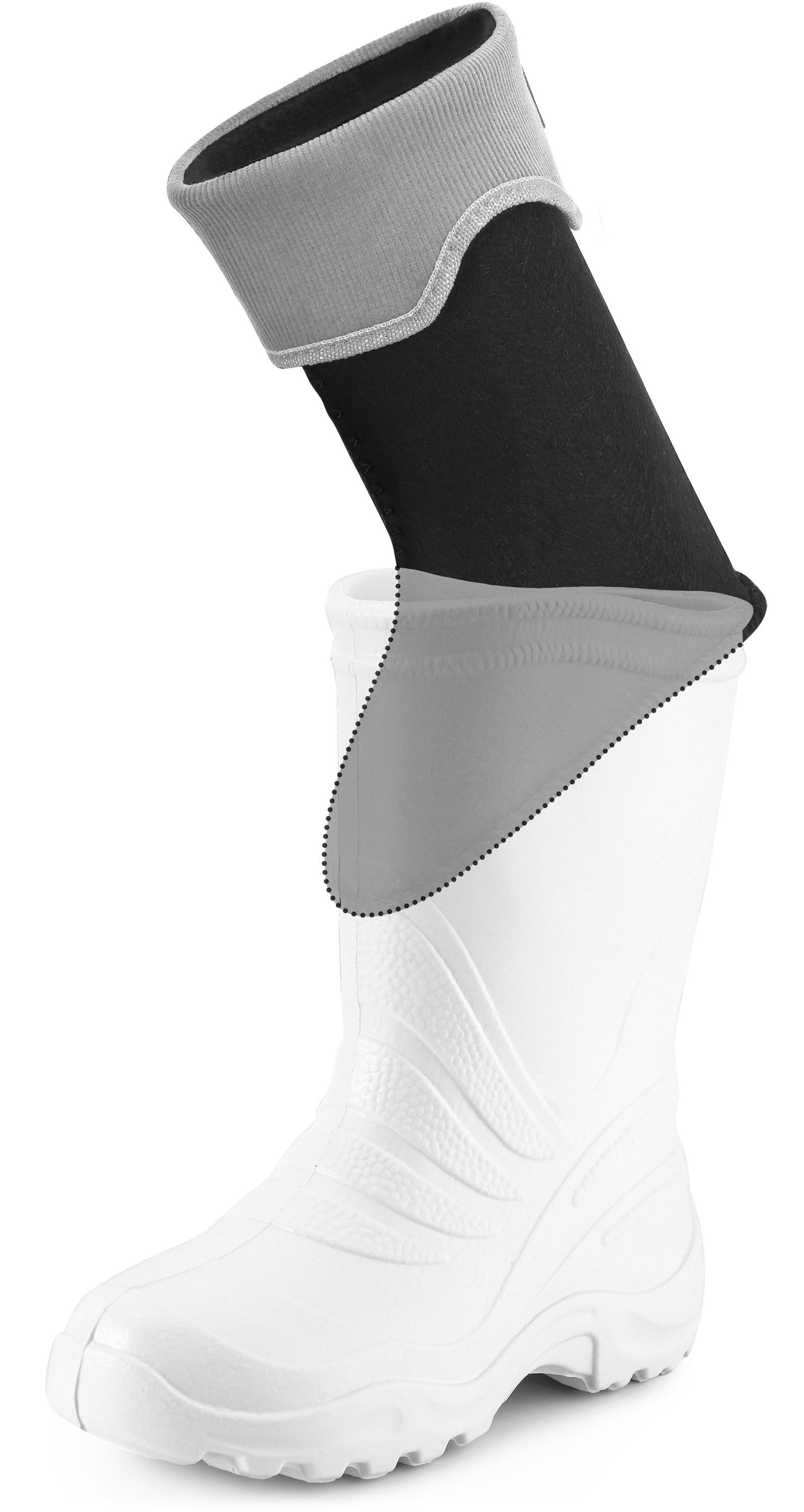 Ladeheid Schaftformer Kinder Mädchen Jungen Wärmende Stiefelsocken Gummistiefel LA-861 – Bild 2 von 2