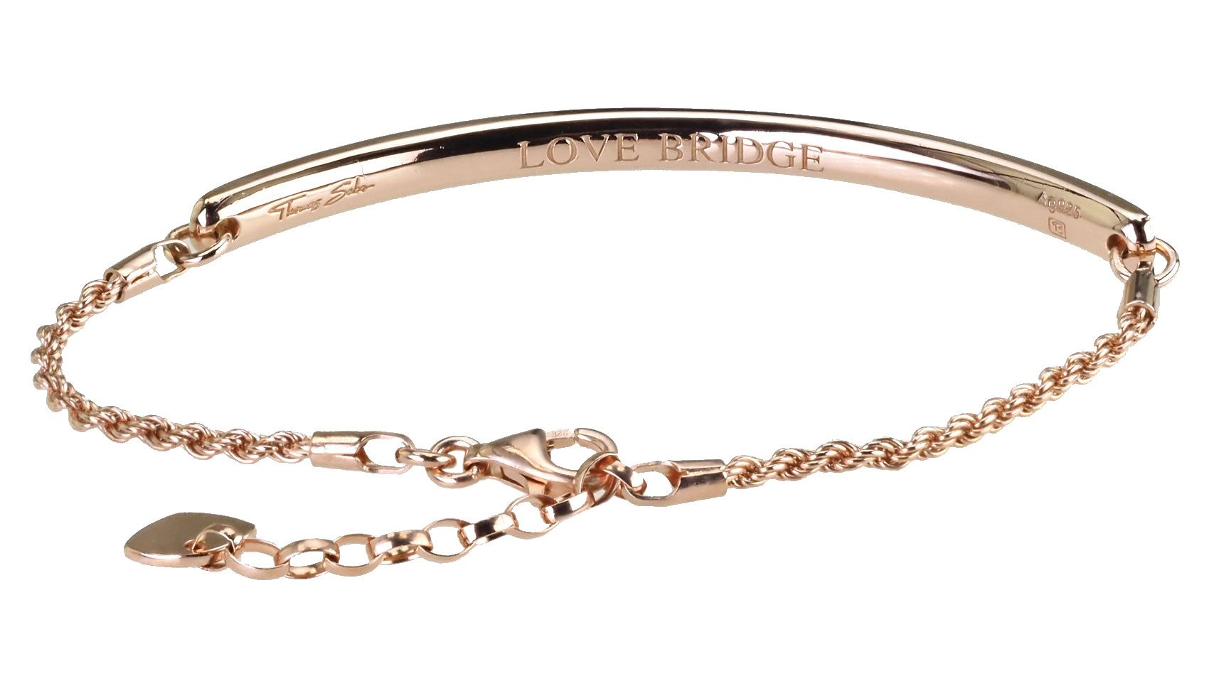 THOMAS SABO Armkette 925 Silber rosegoldfarben LBA0008-415-12-L21V