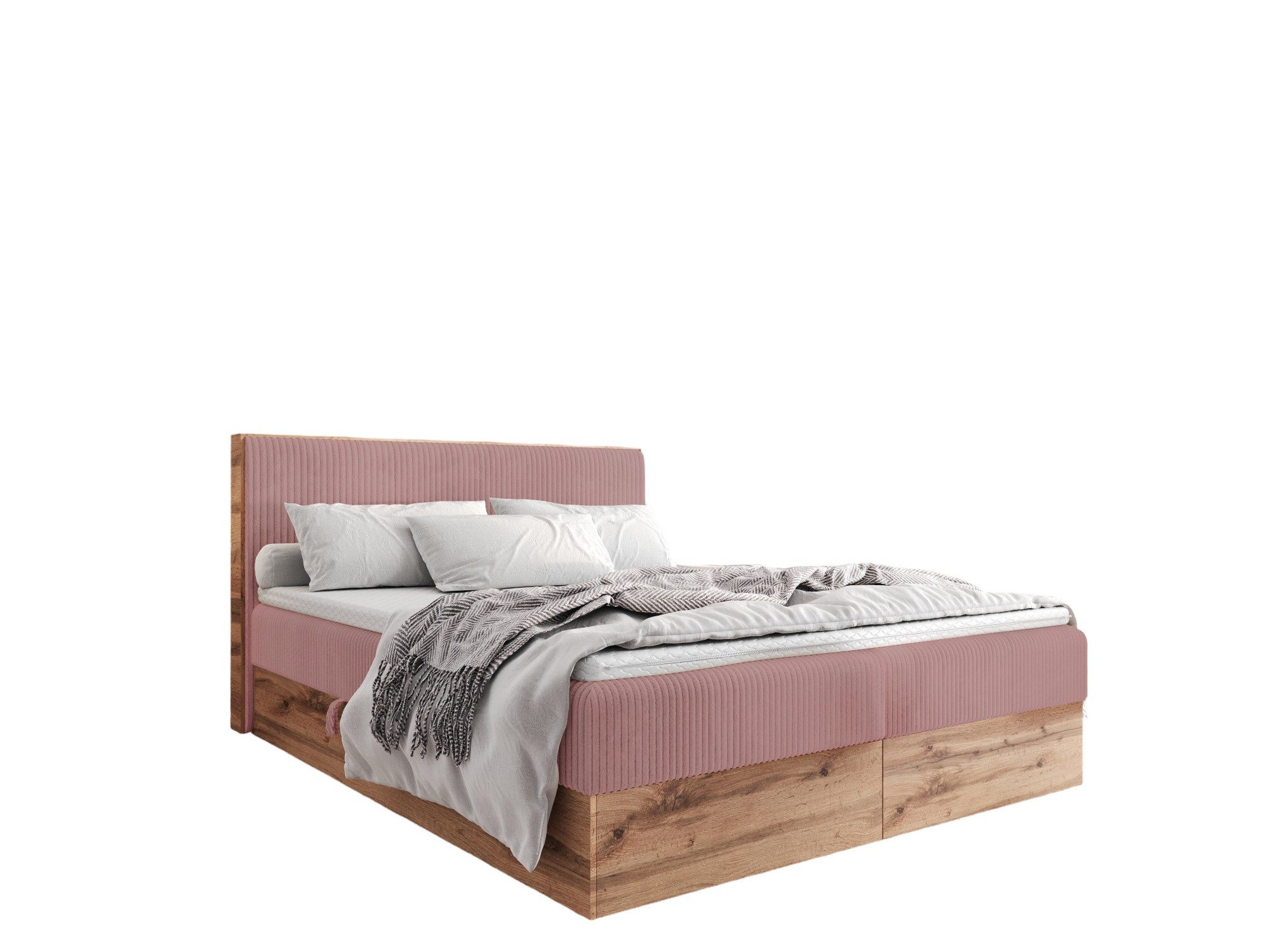 AN-MOEBEL4U Boxspringbett Boxspringbett TESSA in Stoff günstig online kaufen