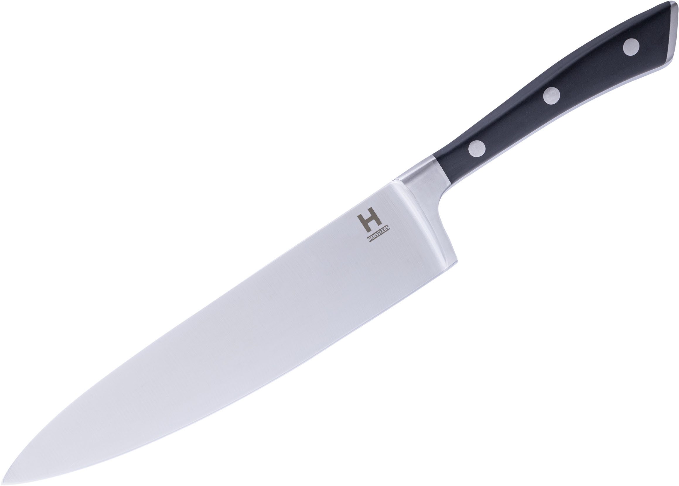 HENSSLERS Allzweckmesser HENSSLERS Küchenmesser, Klingenlänge ca. 20 cm, ergonomischer ABS-Griff