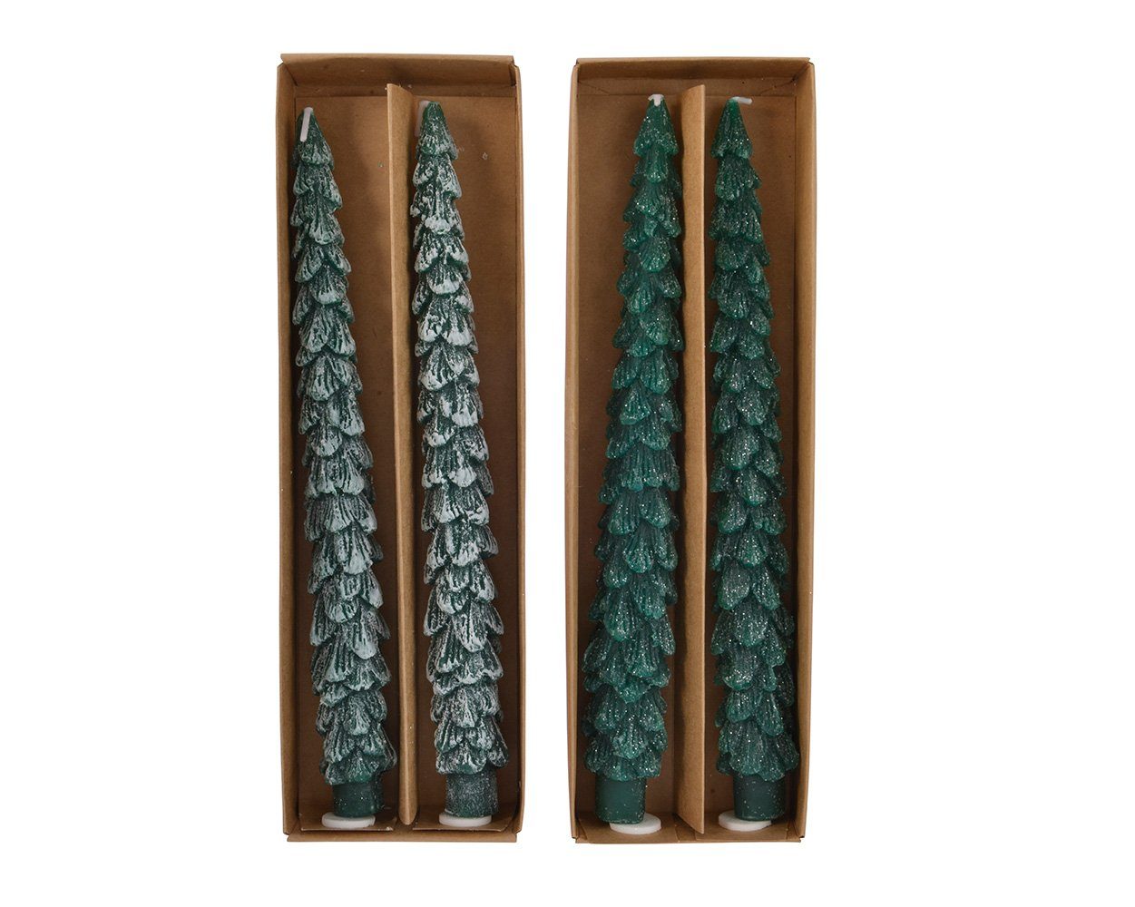 Kaemingk Spitzkerze, Spitzkerzen Tannenbaum Wachs 25cm günstig online kaufen