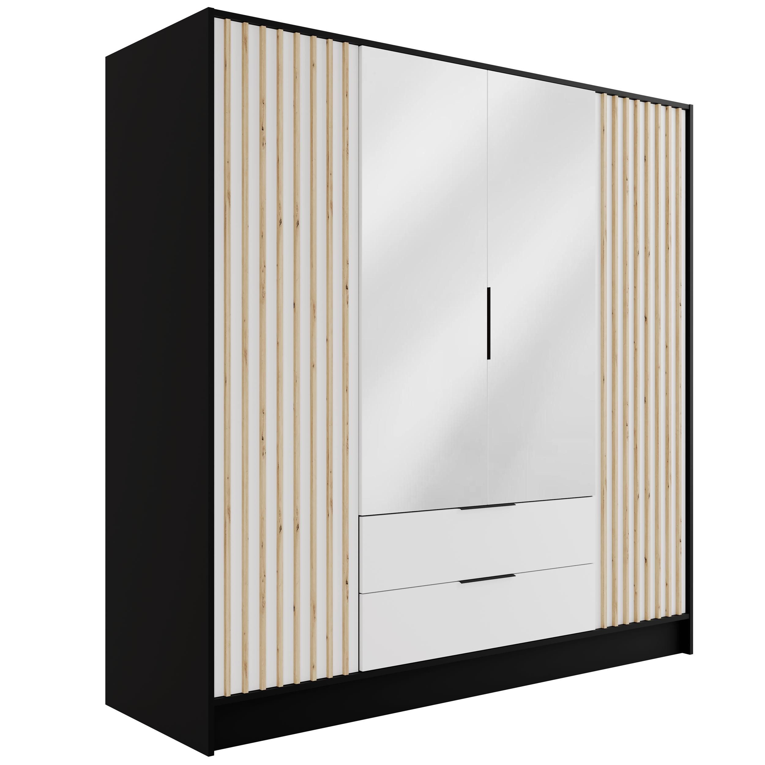 ALTDECOR Drehtürenschrank NELIA (Kleiderschrank Garderobenschrank mit günstig online kaufen