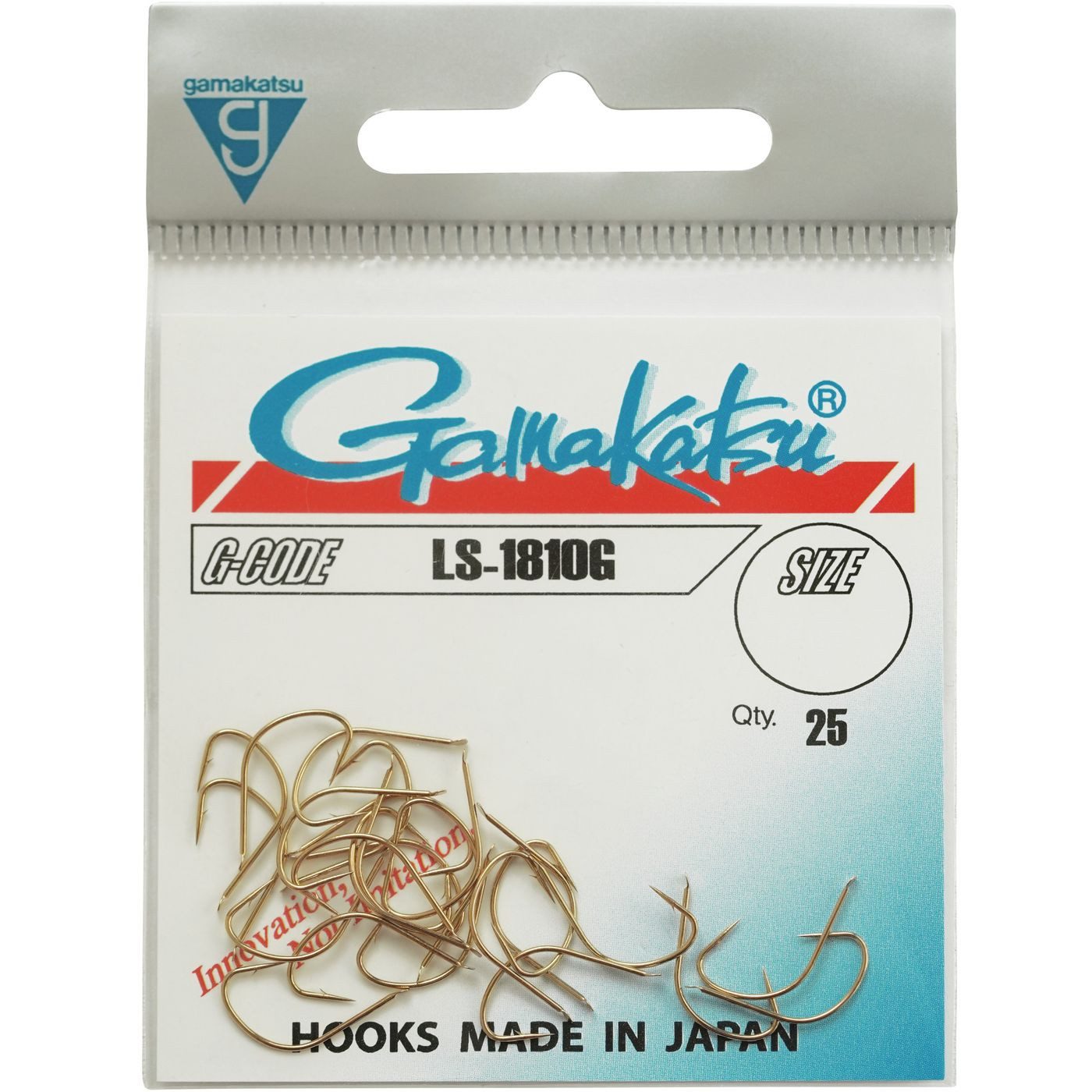 Stipphaken Gamakatsu LS-1810G Hooks Goldfarben - 25 Friedfischhaken