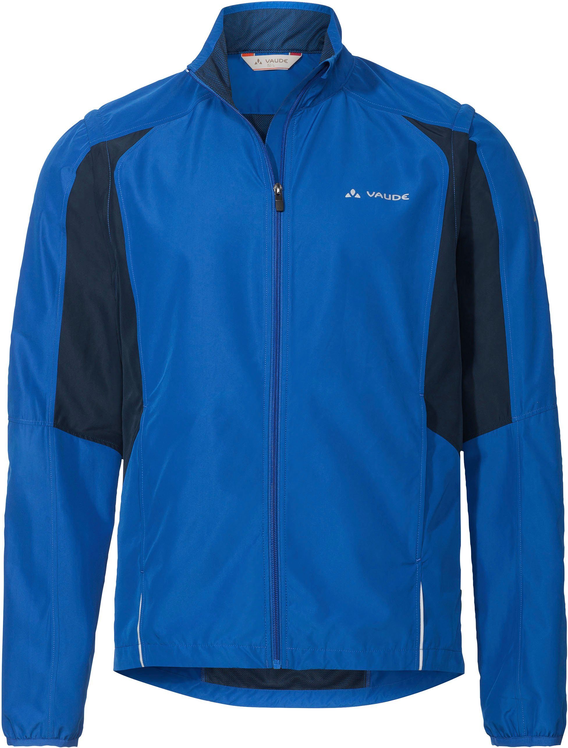 VAUDE Fahrradjacke MEN'S DUNDEE CLASSIC ZO JACKET mit abnehmbaren Ärmeln, mit Stehkragen, aus Polyester, atmungsaktiv