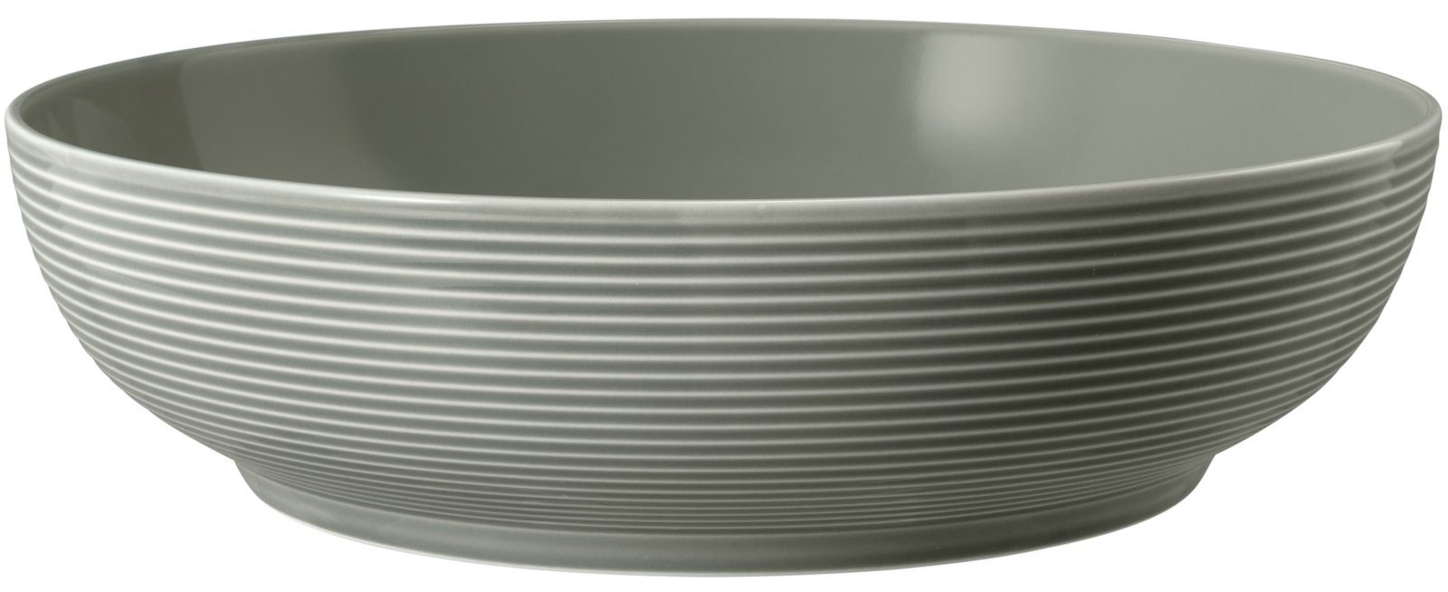 Seltmann Weiden Schale Beat Perlgrau uni Foodbowl 28 cm, Porzellan, (Bowls)