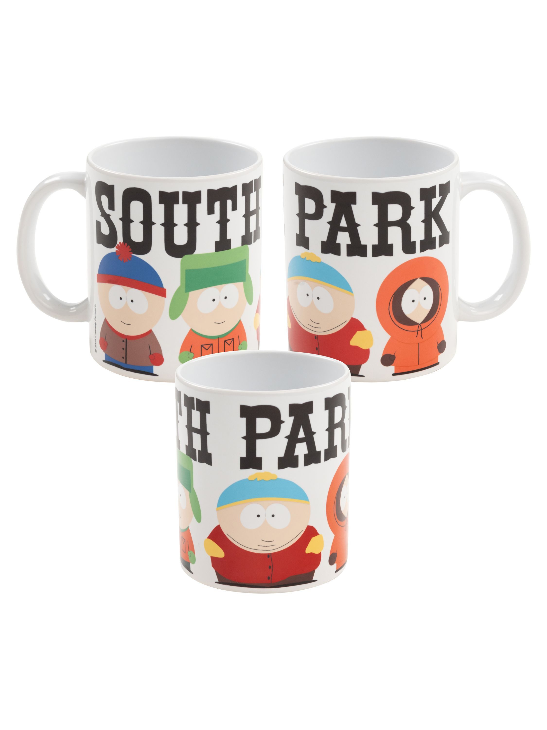 United Labels® Tasse South Park Tasse Eric, Kenny, Kyle & Stan Kaffeetasse Becher 320 ml, Keramik