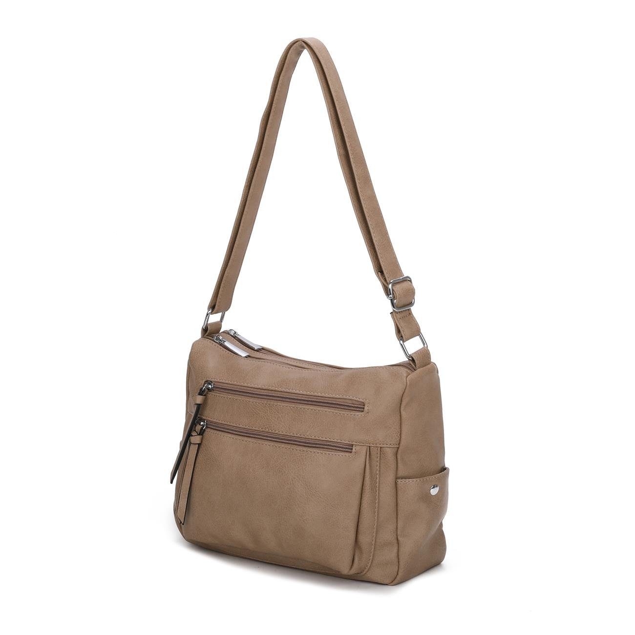 ITALYSHOP24 Schultertasche Damen Tasche Shopper Crossbody, günstig online kaufen