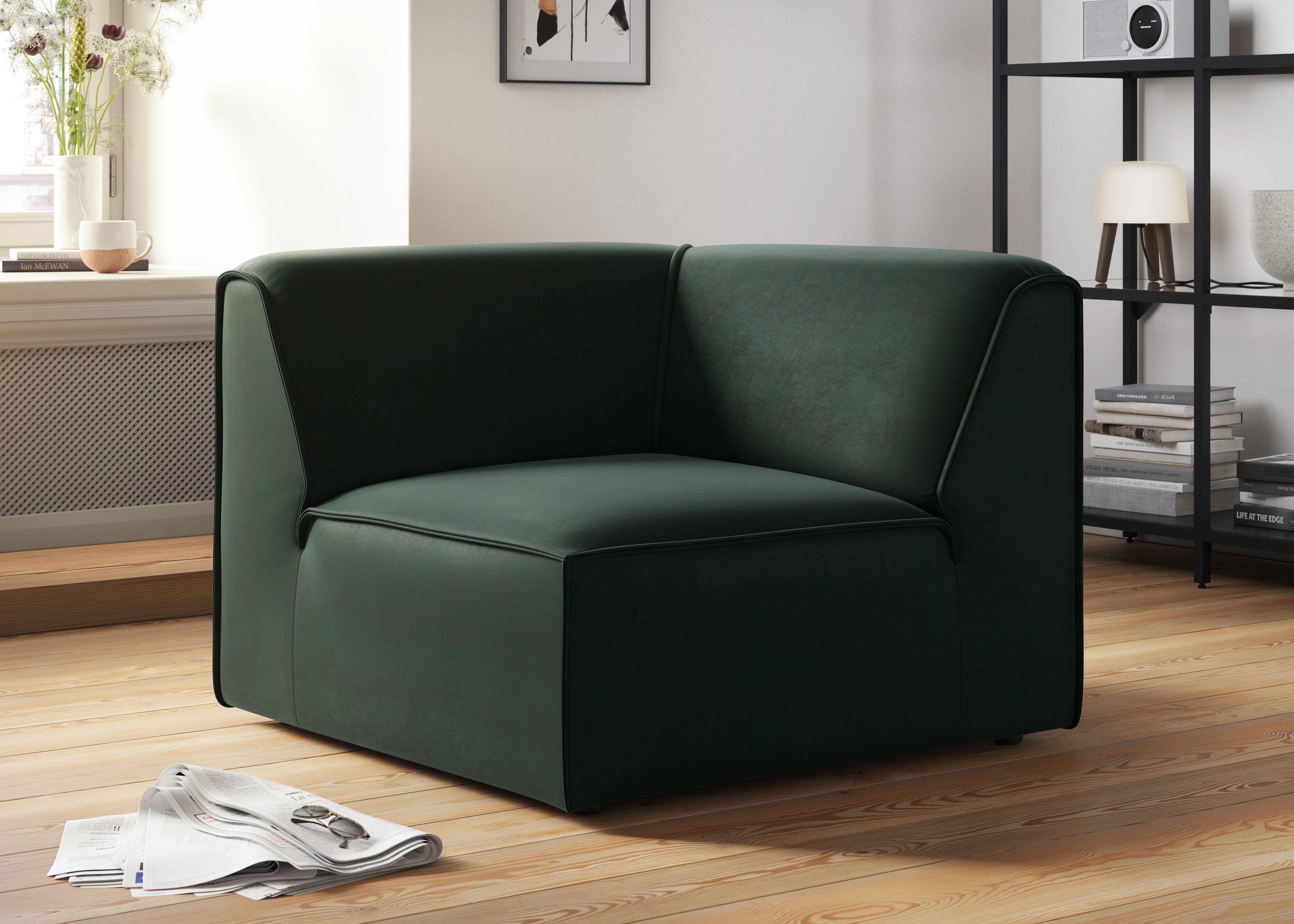 RAUM.ID Sofa-Eckelement Merid, Sofaelement, Maße B/T/H: günstig online kaufen