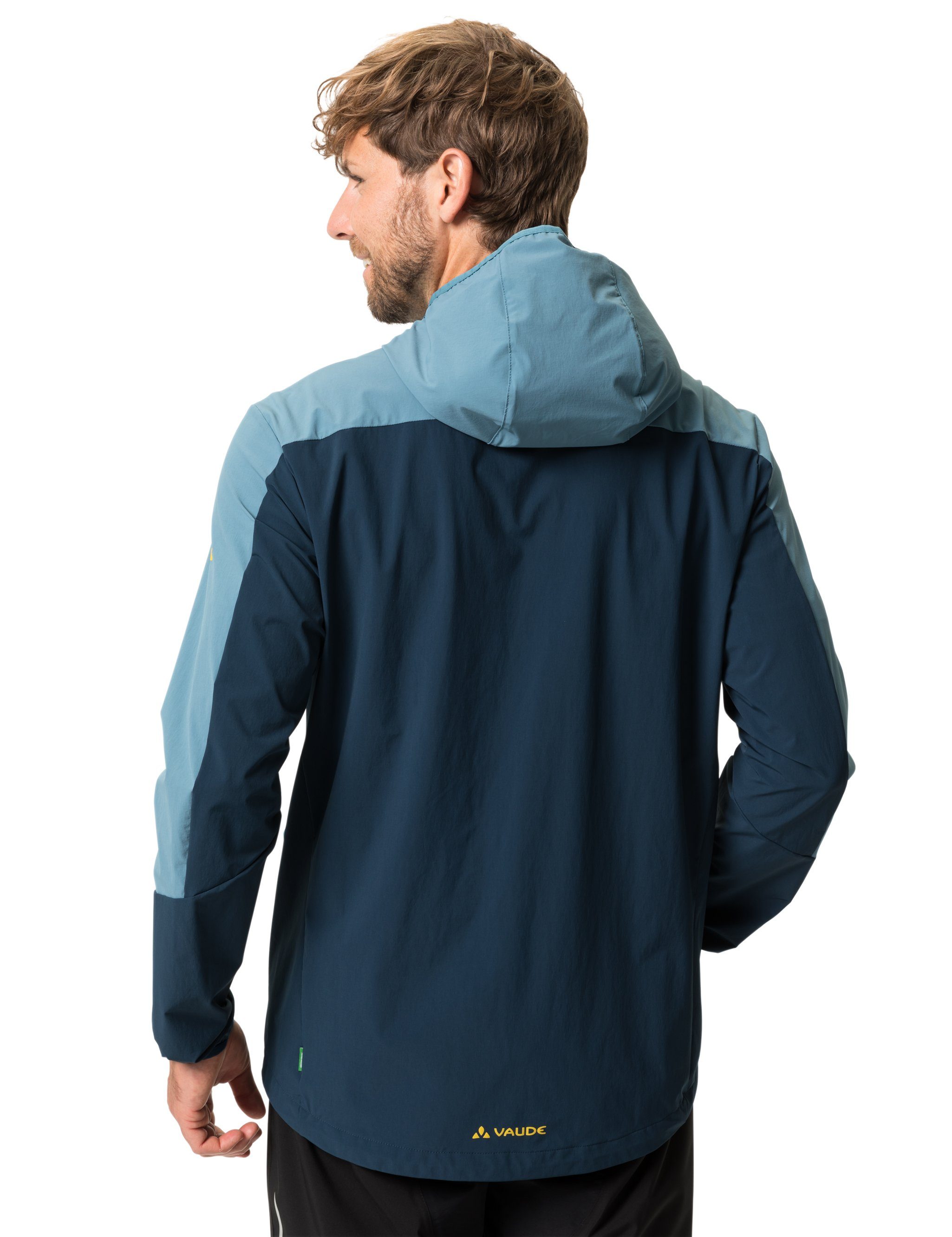 Jacket (1-St) Men's VAUDE Outdoorjacke gray kompensiert uni IV blue Moab Klimaneutral