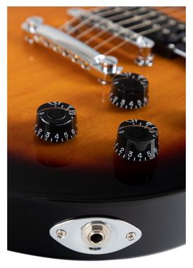 Shaman E-Gitarre Element Series SCX-100, Single Cut-Bauweise - Macassar-Griffbrett - 2 Humbucker Pickups