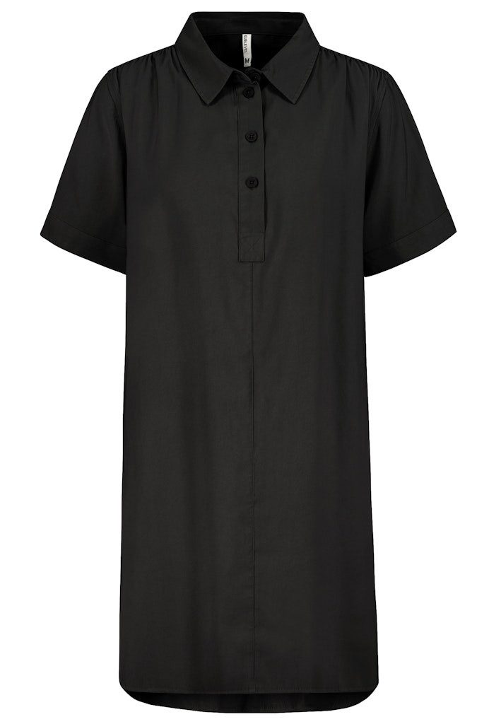 Eight2Nine Cocktailkleid DOB Kleid, midi mit Kragen,Knopflei 23400