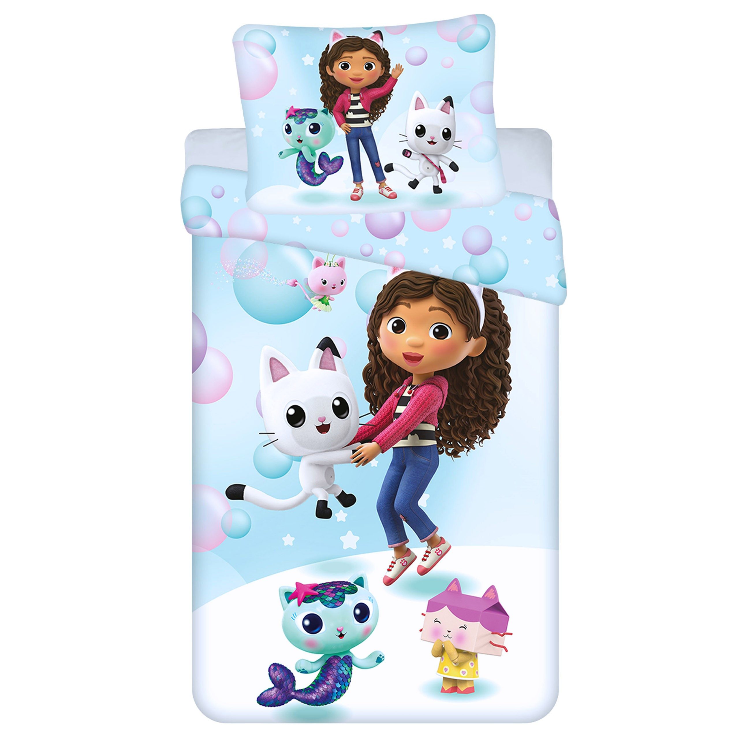 Sarcia.eu Babybettwäsche Gabby's Dollhouse Bettwäscheset mit Reißverschluss günstig online kaufen