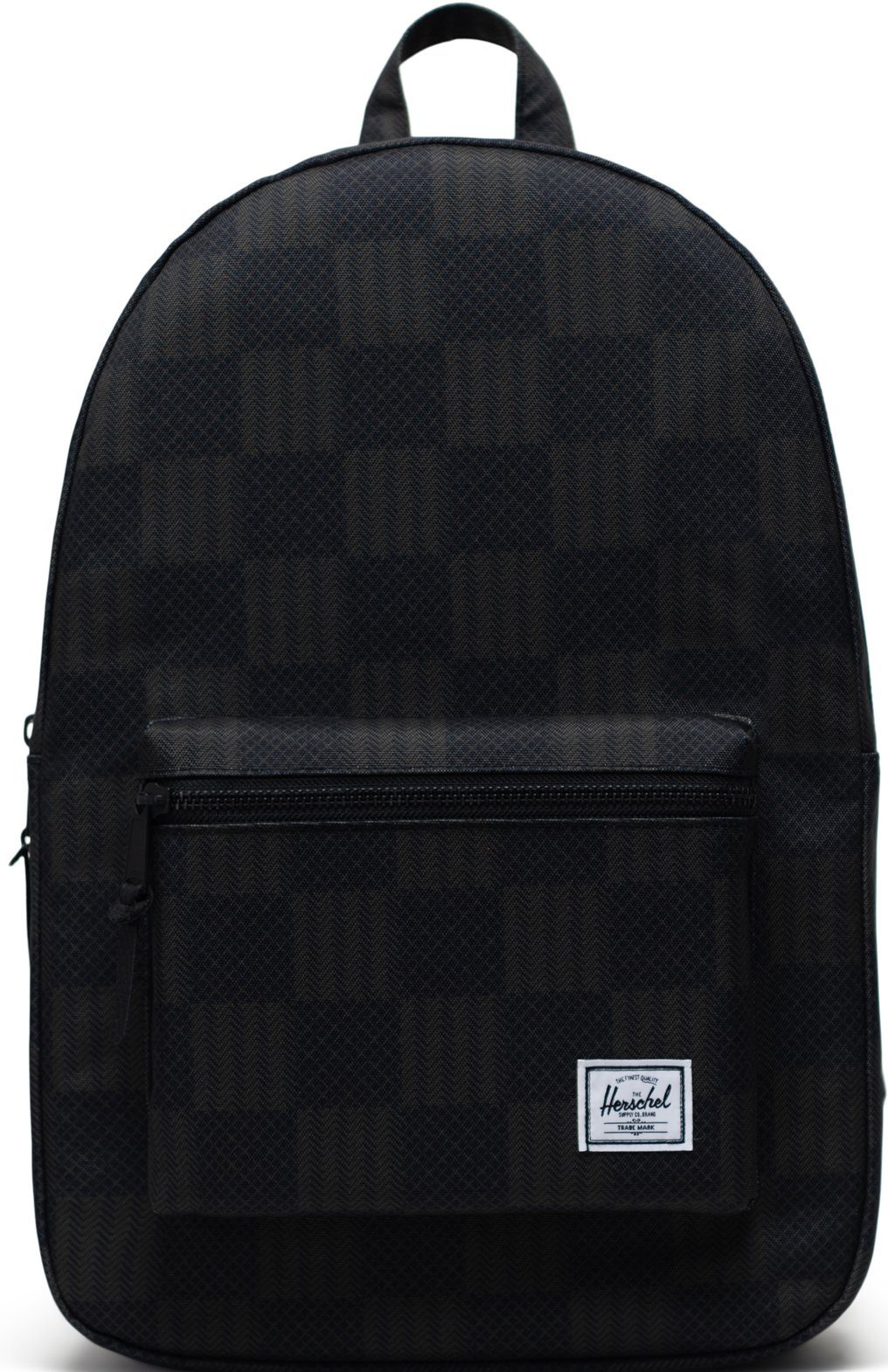 Herschel Laptoprucksack Classic, Settlement, Black Checkered Textile, mit 15-Zoll Laptopfach