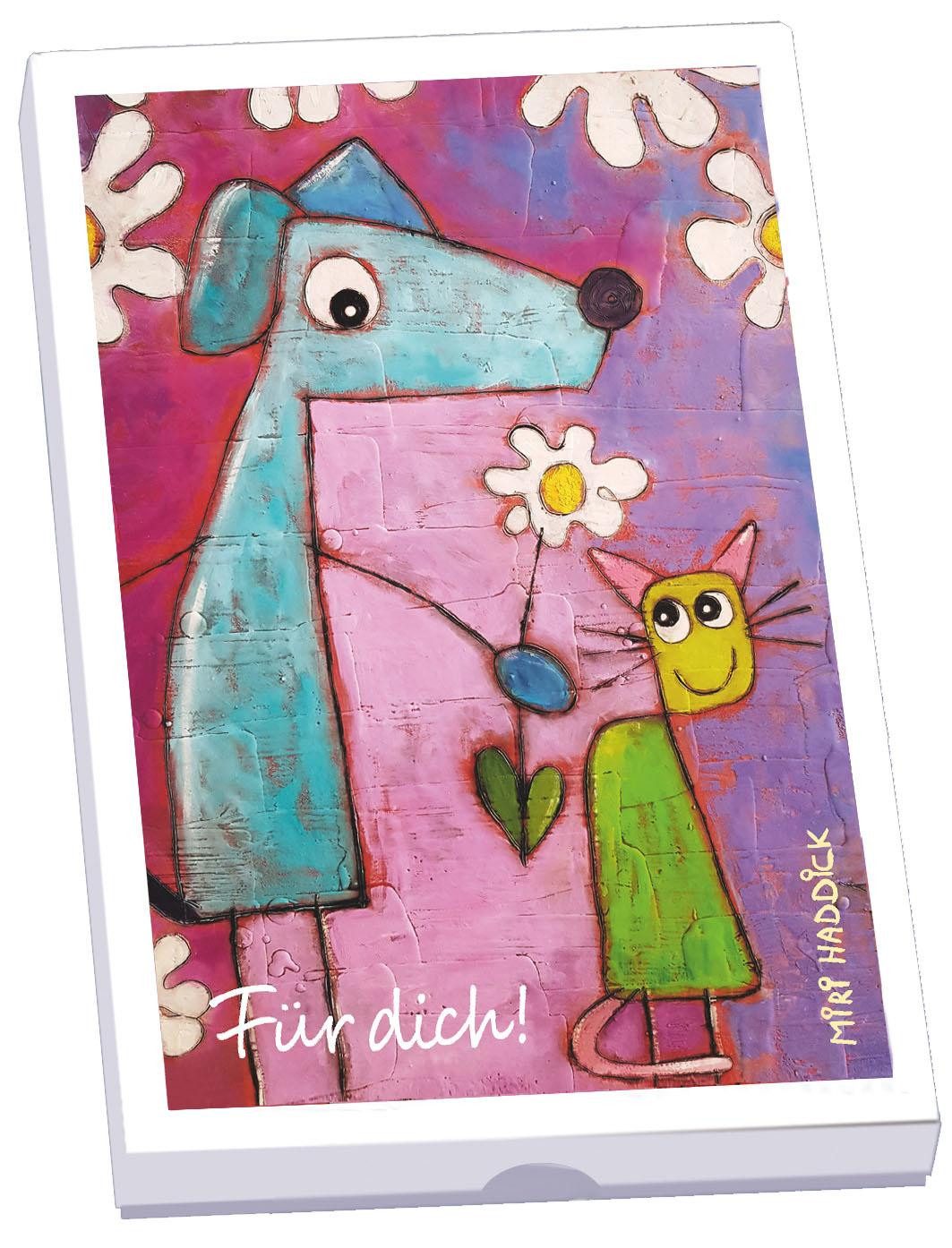Grußkarten KartenKästchen "Für dich!"