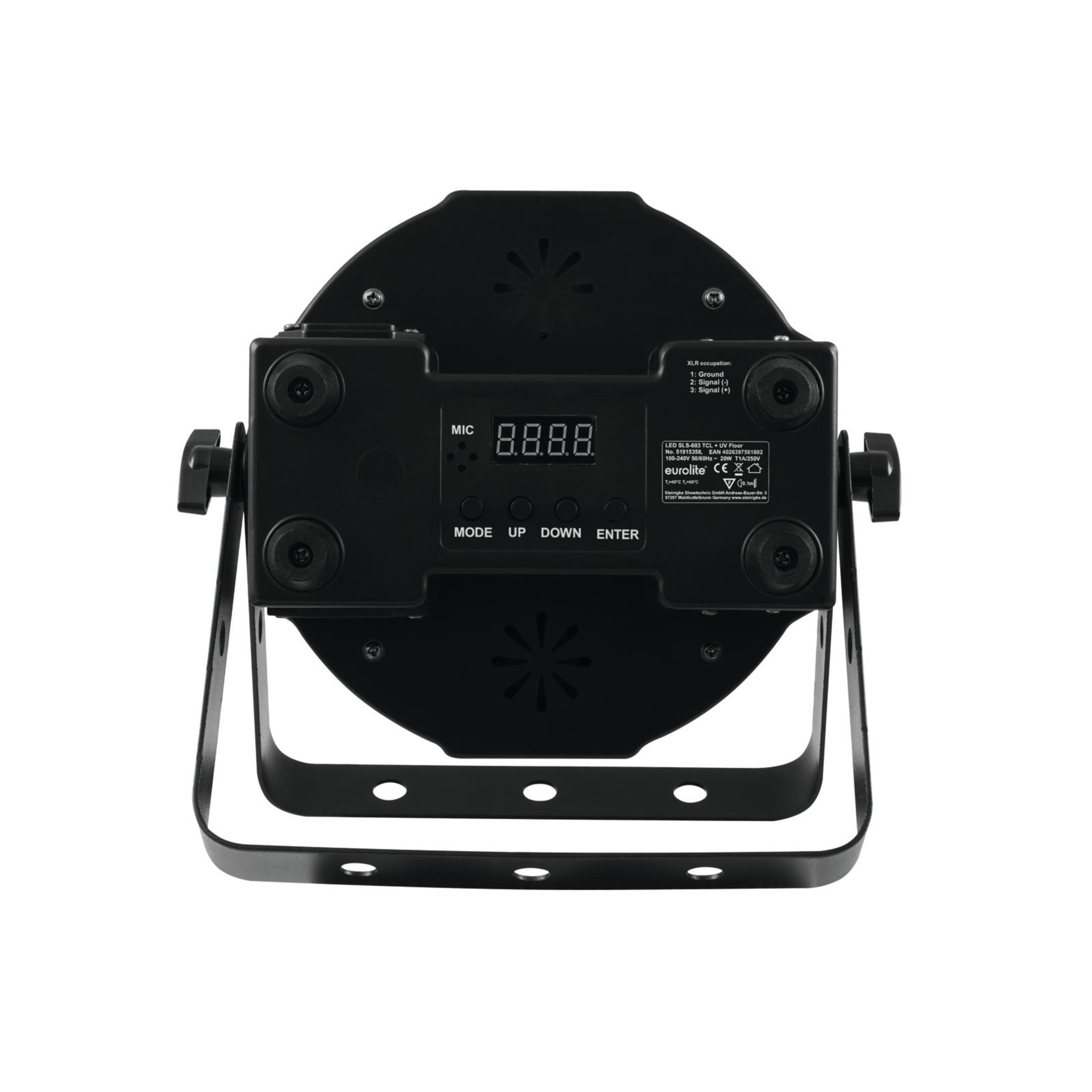 EUROLITE LED Scheinwerfer, LED SLS-603 TCL + UV Floor 6 x 3W RGB + UV - LED PAR Scheinwerfer