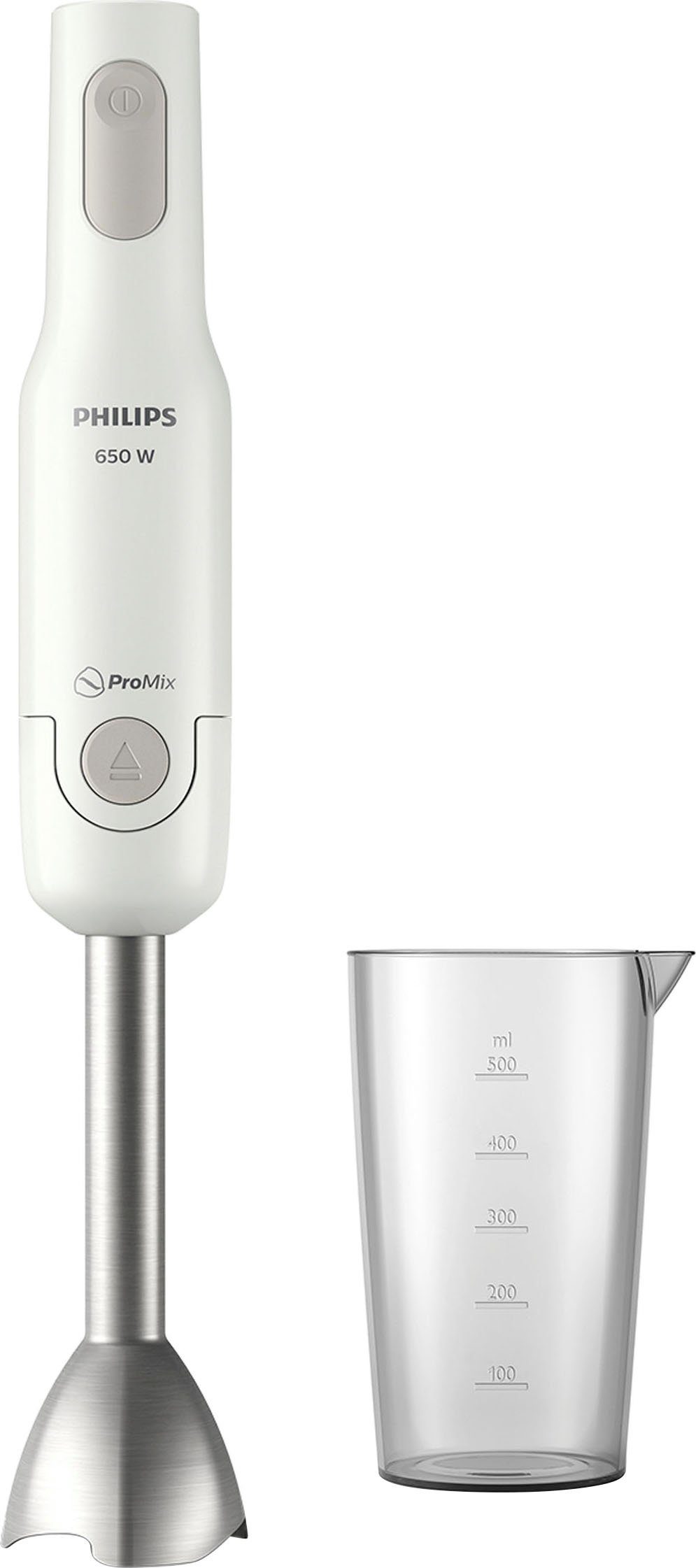 Philips Stabmixer Daily Collection Metall Mixstab HR2534, 650 W, ProMix