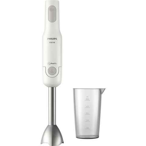 Philips Stabmixer HR2534/00 Daily Collection ProMix, 650 W, Metall Mixstab, inkl. Messbecher