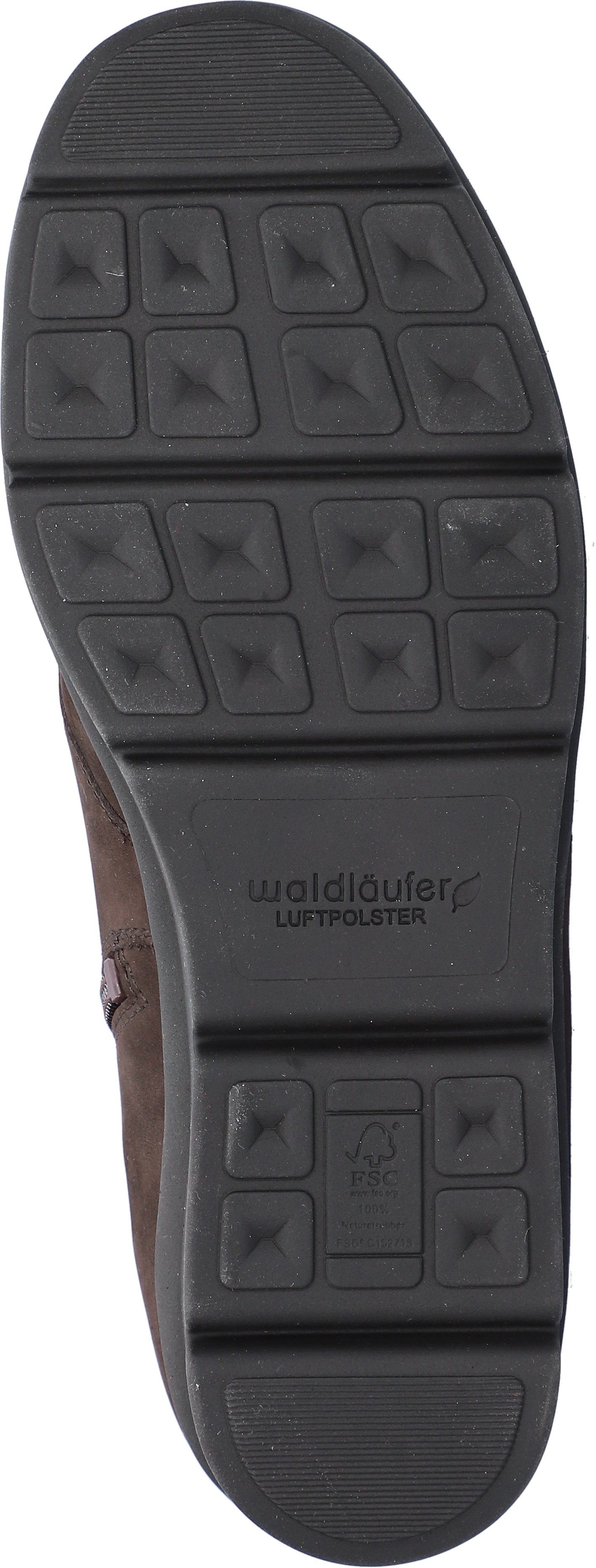 Waldläufer K-INGA Schnürboots, Stiefelette, Bequemschuh in Komfortweite K = extraweit