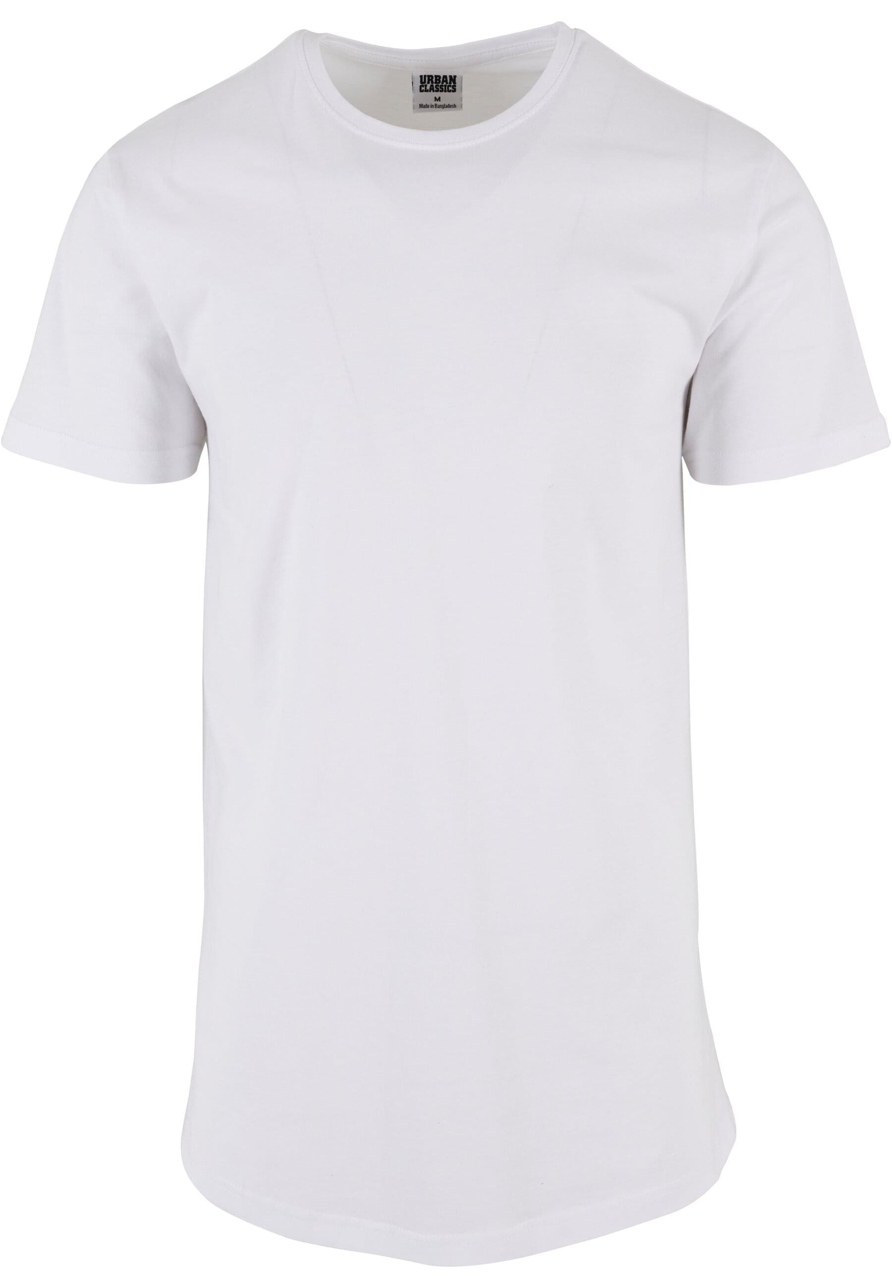 URBAN CLASSICS Kurzarmshirt Urban Classics Herren Shaped Long Tee (1-tlg)