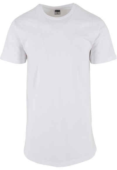 URBAN CLASSICS Kurzarmshirt Urban Classics Herren Shaped Long Tee (1-tlg)