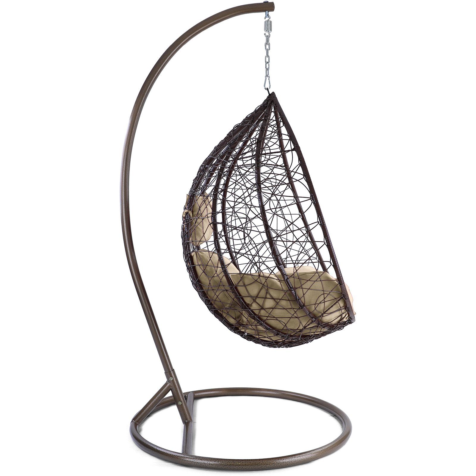 RAMROXX Hängesessel Luxus Miami XL Polyrattan günstig online kaufen