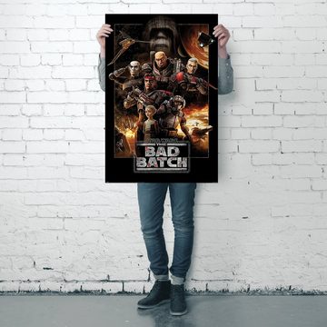 PYRAMID Poster Star Wars The Bad Batch Poster The Clone Wars Sequel 61 x 91,5 cm