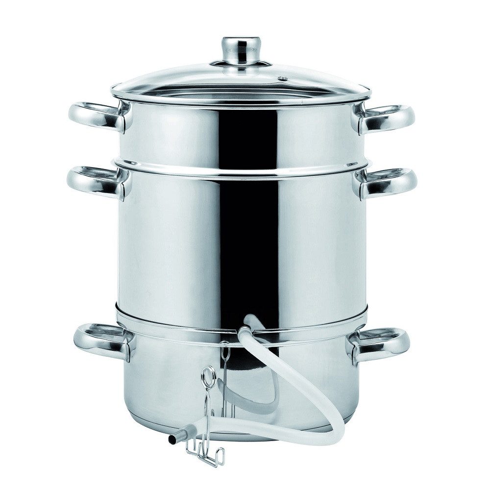 Haushalt International Topf-Set Haushalt International Entsafter aus Edelstahl Ø ca. 26cm