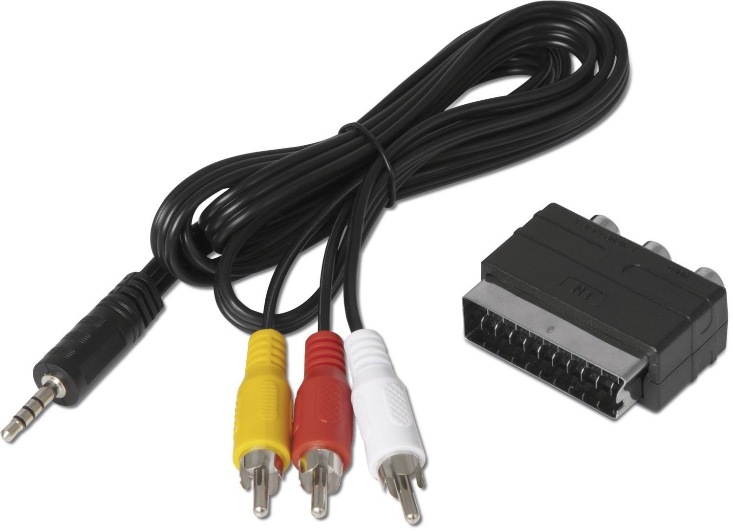 TechniSat Adapterset Klinke Cinch/SCART für TechniSat Receiver Netzwerk-Adapter