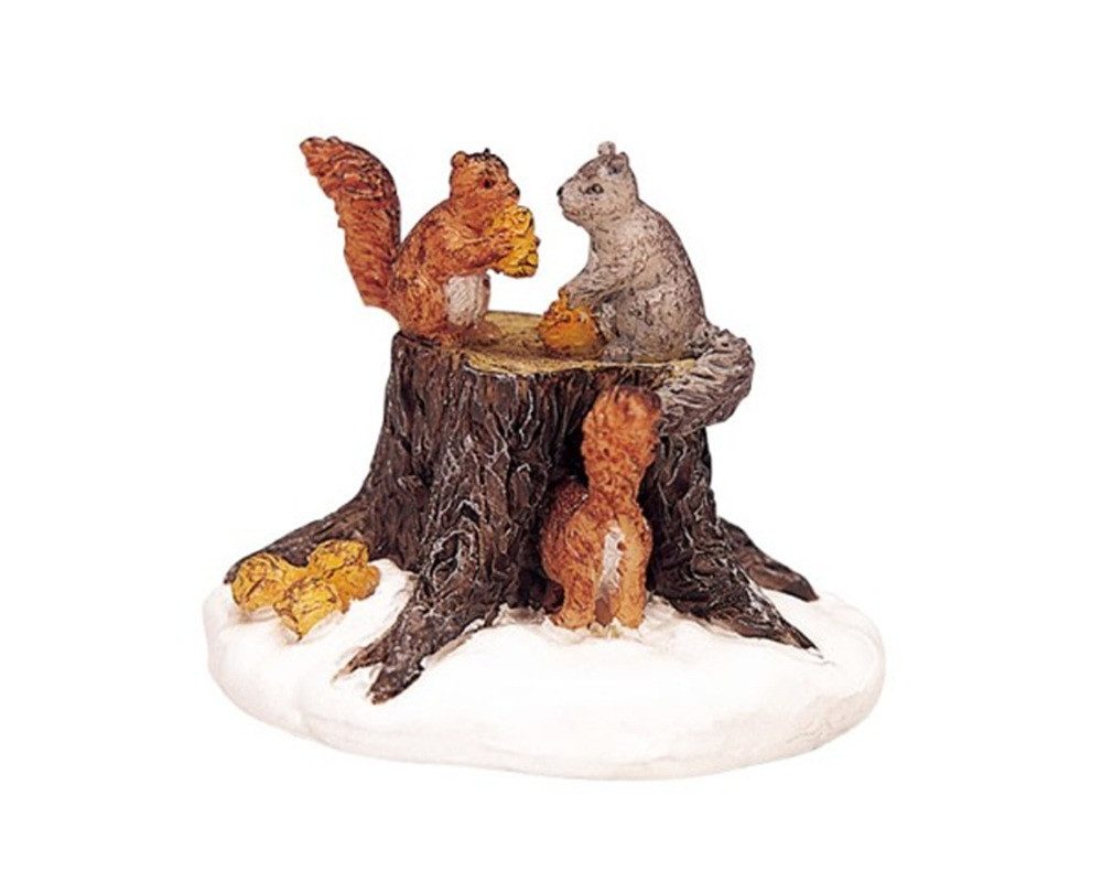 LeMax Winterlandschaft LEMAX 32693 – Chipmunks (Backenhörnchen)