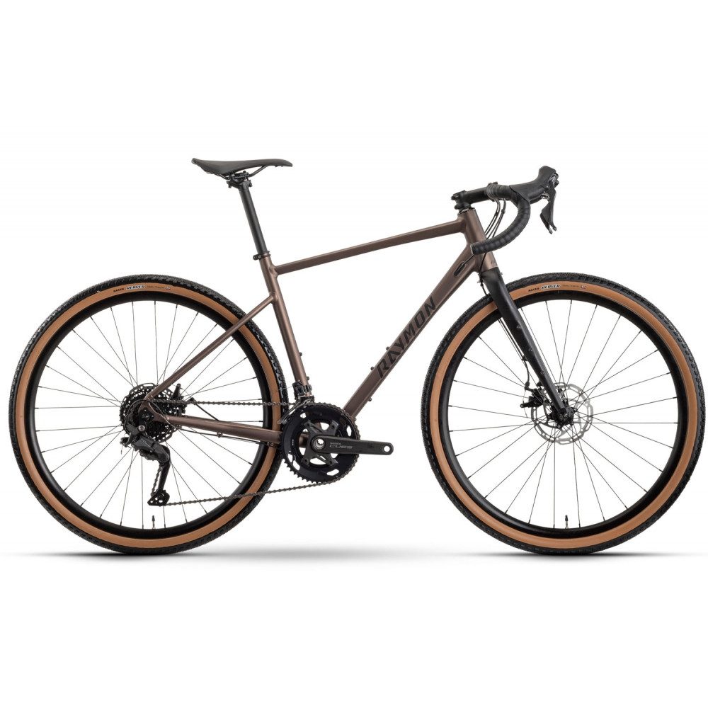 R Raymon Rennrad 0788364356437 Territ Pure Gravel Bike Silt Brown/Black - S=47,5cm