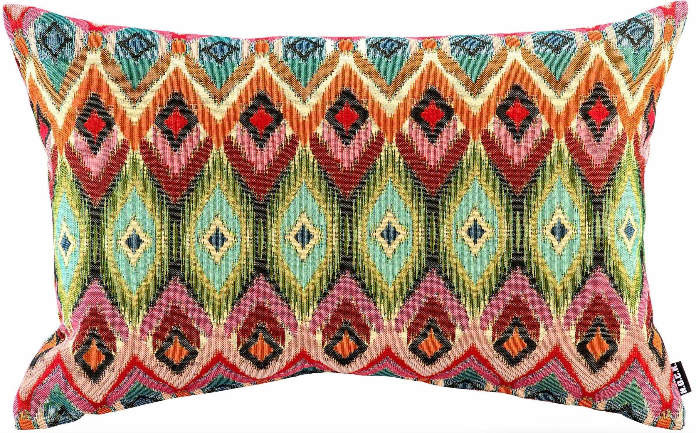 H.O.C.K. Dekokissen Belma, im Bohème Style, Kissenhülle mit Füllung, 1 Stück