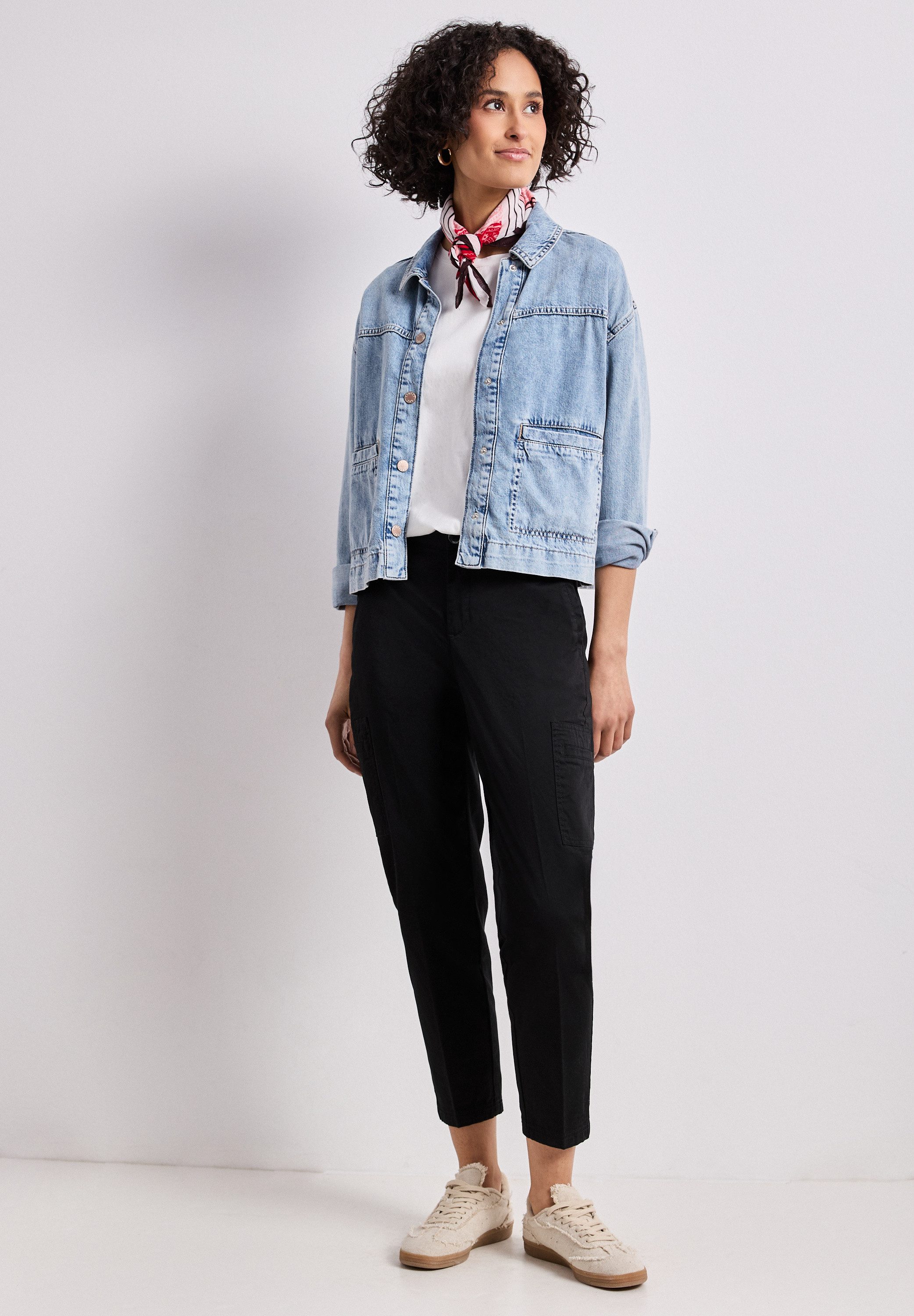 STREET ONE Chinohose Middle Waist