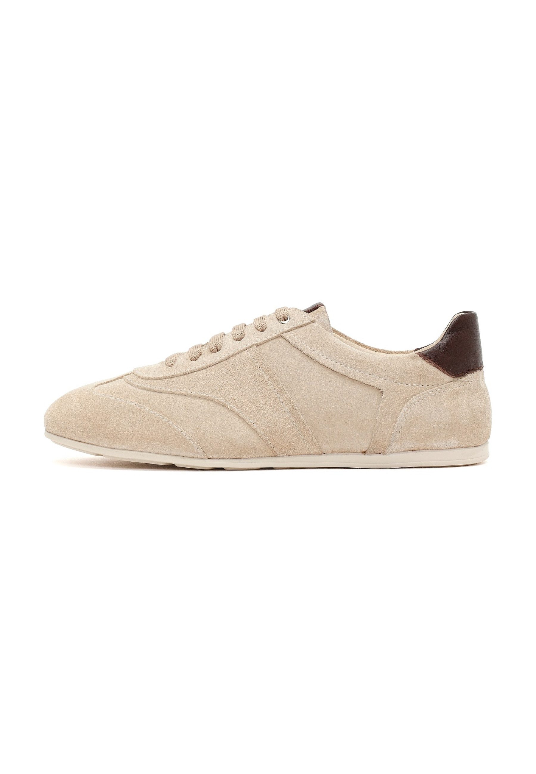 Derimod Sneaker aus Veloursleder Sneaker Echtes Wildleder, Lederfutter, TPU-Sohle, Schnürverschluss