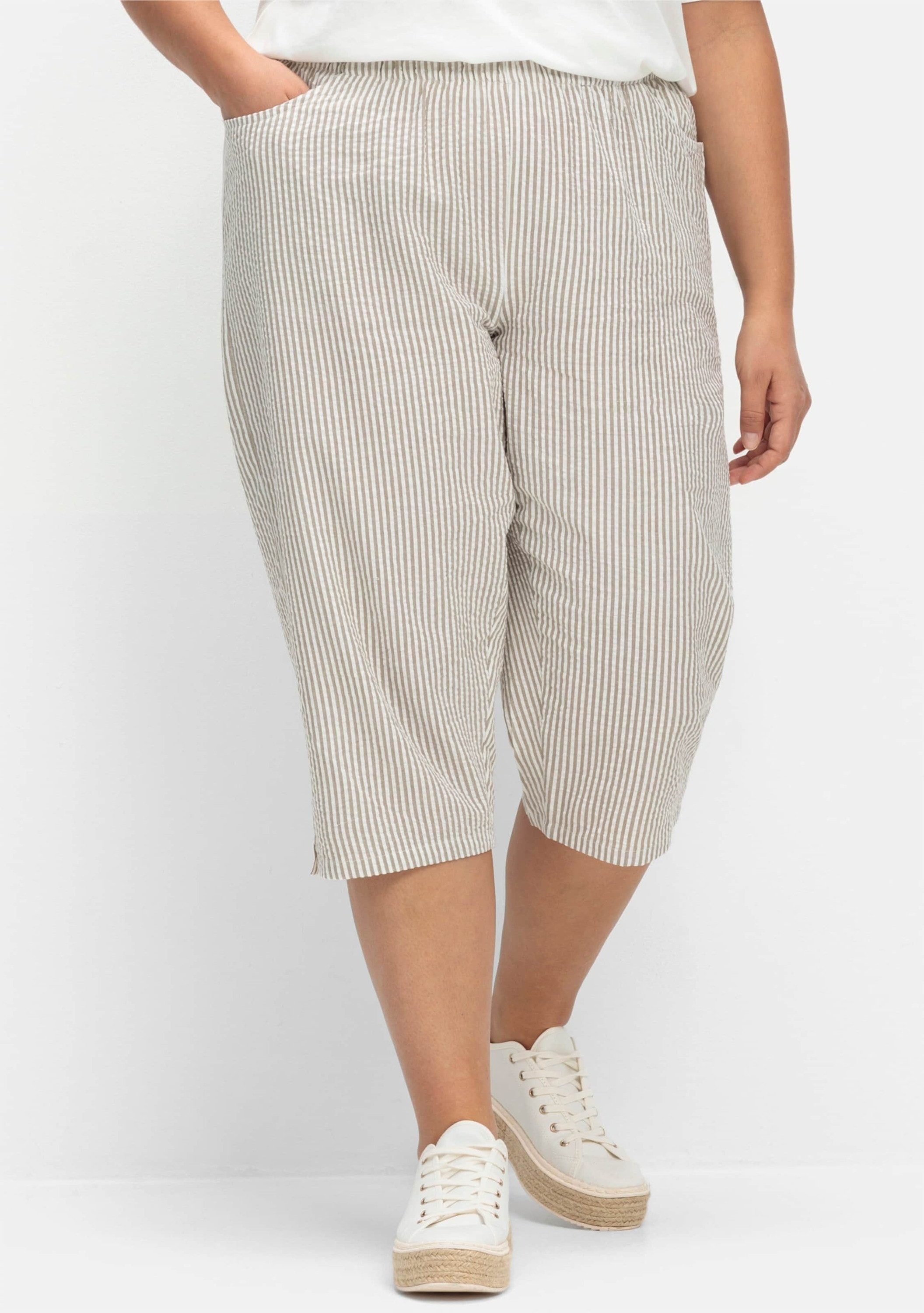 Sieh an! Shorts Capri-Hose komfortabel