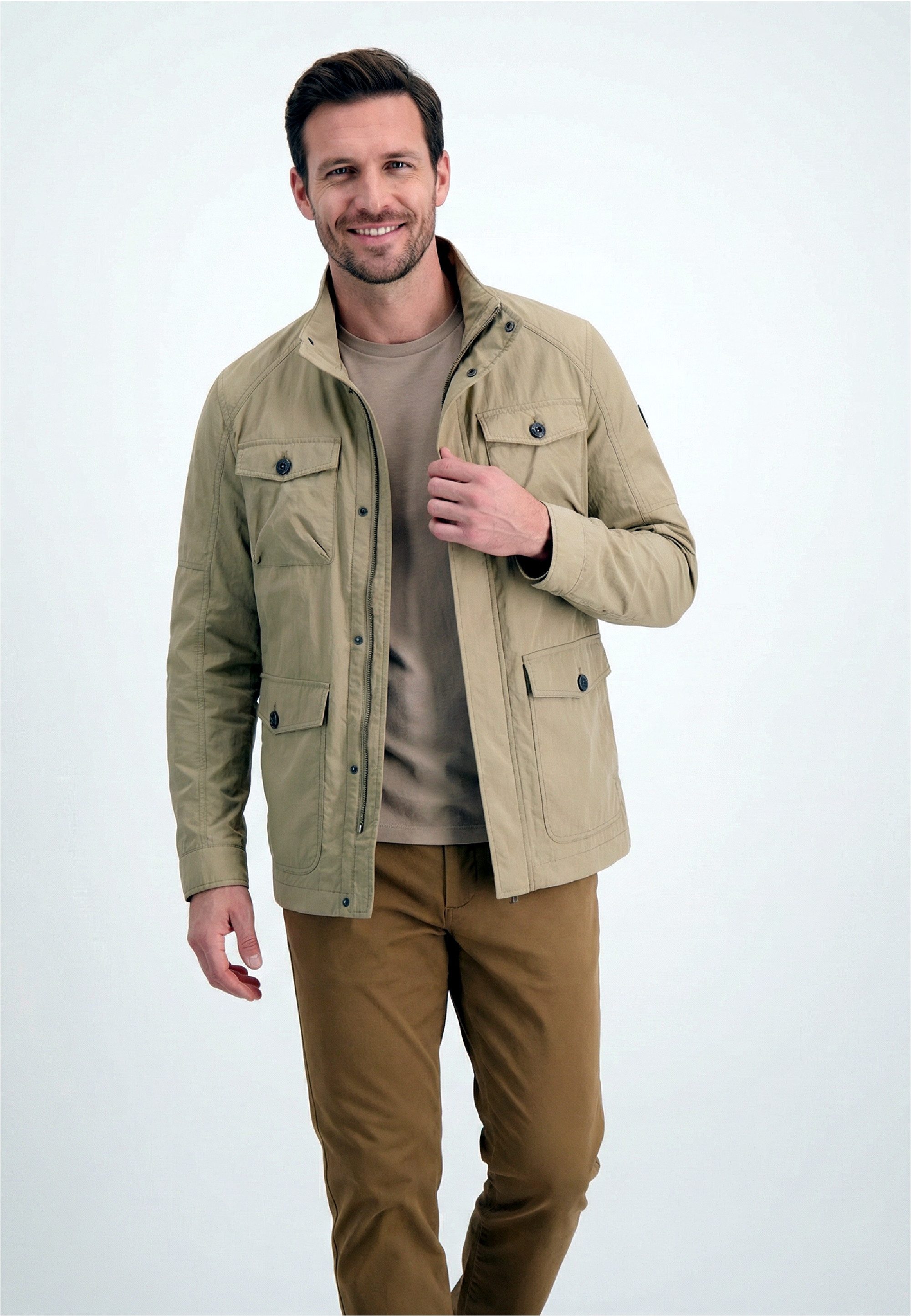 New Canadian Outdoorjacke (1-St) mit klassischem Stehkragen