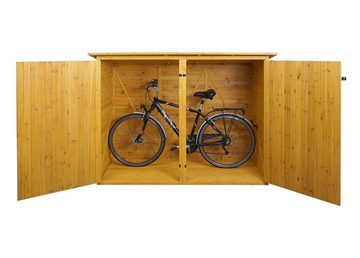MCW Fahrradbox MCW-H60 (1 St), Stabiles Gehäuse, Schutz vor Wind + Wetter, Platzsparend, abschließbar