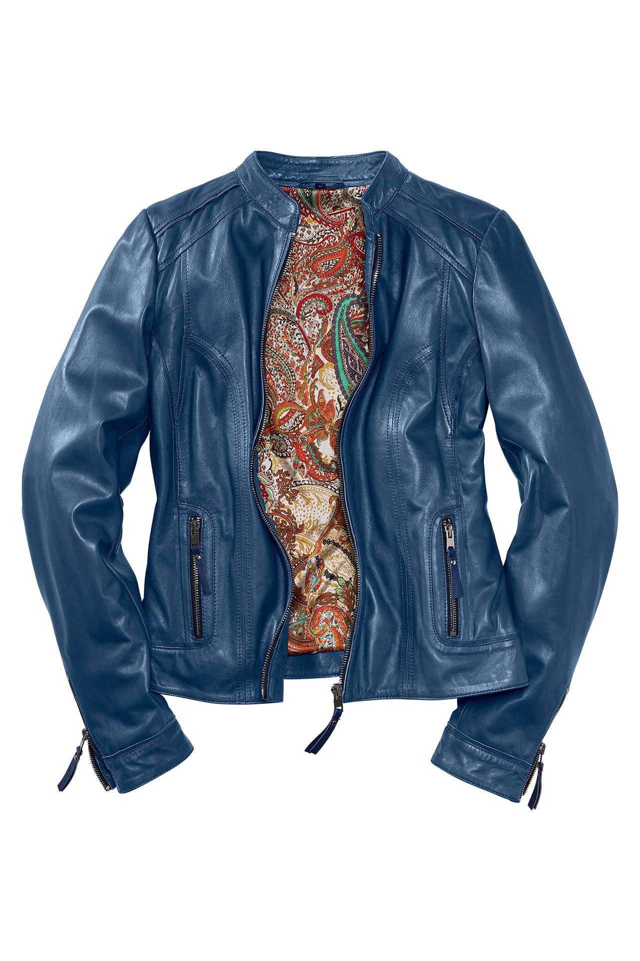 ANNA LARSSEN Lederjacke