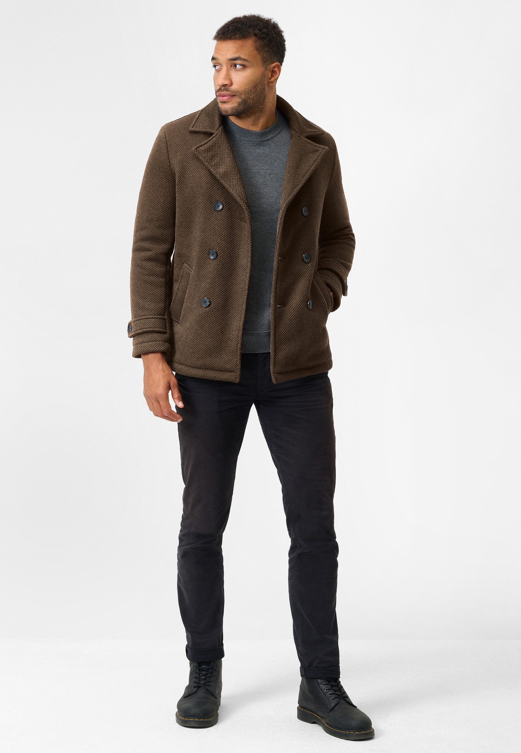 RICANO Cabanjacke Fabrizio Herrenjacke in Premium Wolle