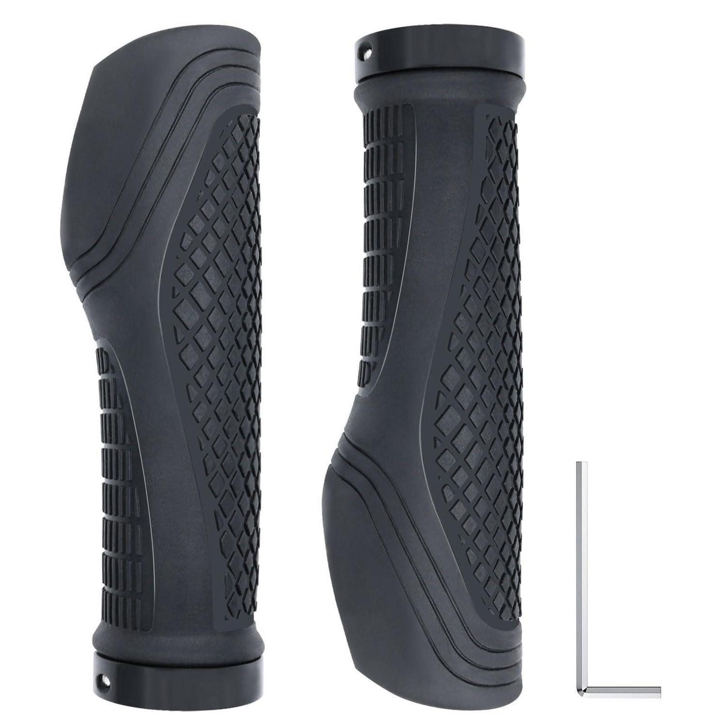 LuxusKollektion Fahrradlenker Fahrradgriffe Lenkergriffe Verriegelung Antirutsch Citybike L
